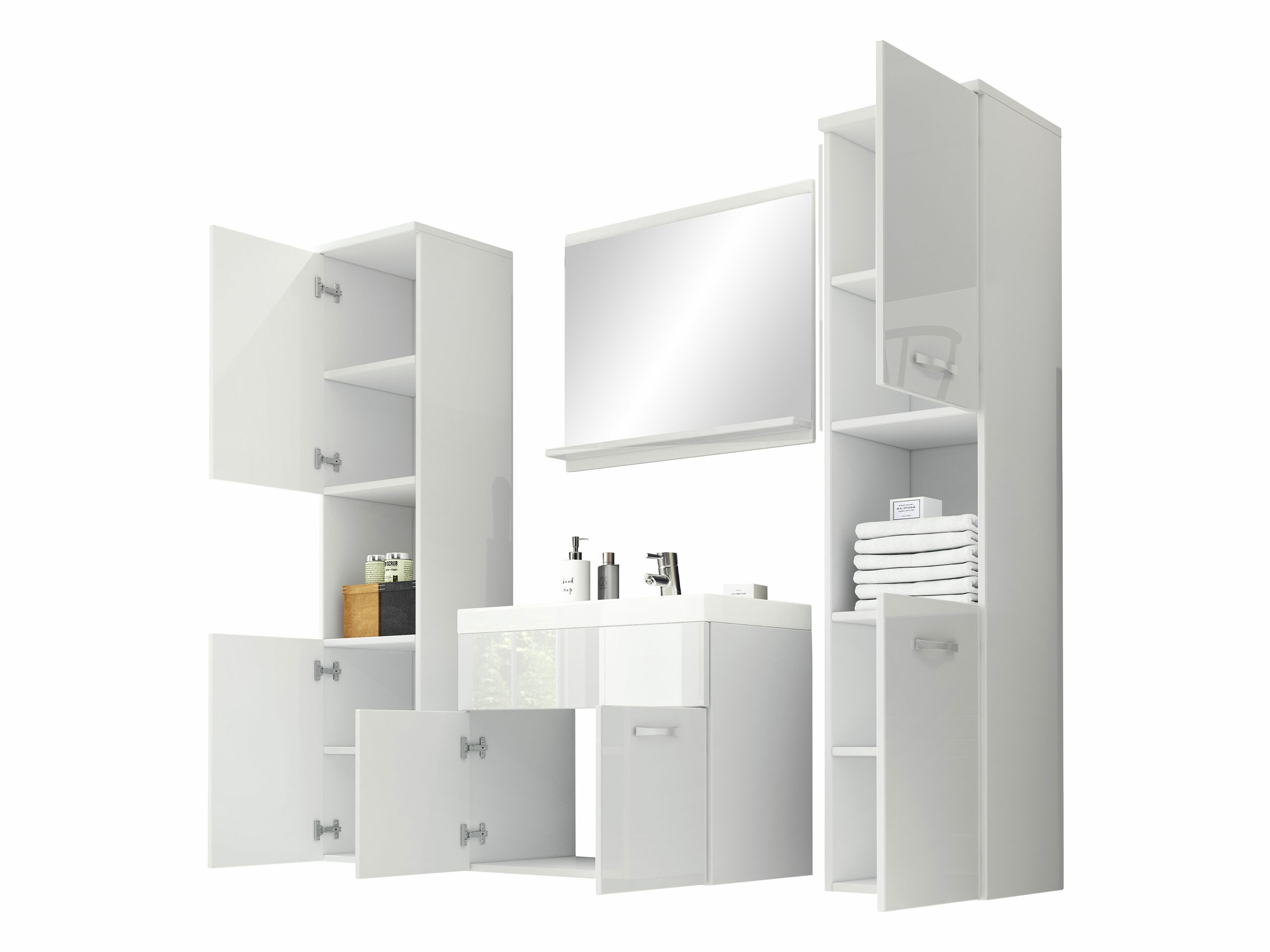 Set za kupatilo Sarasota 123 (Grafit)