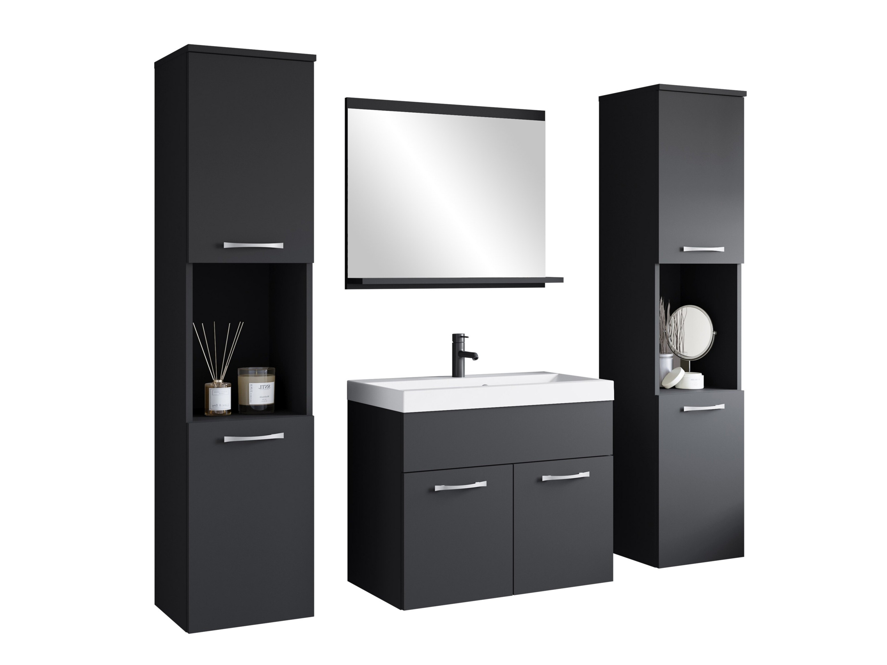 Set za kupatilo Sarasota 123 (Grafit)