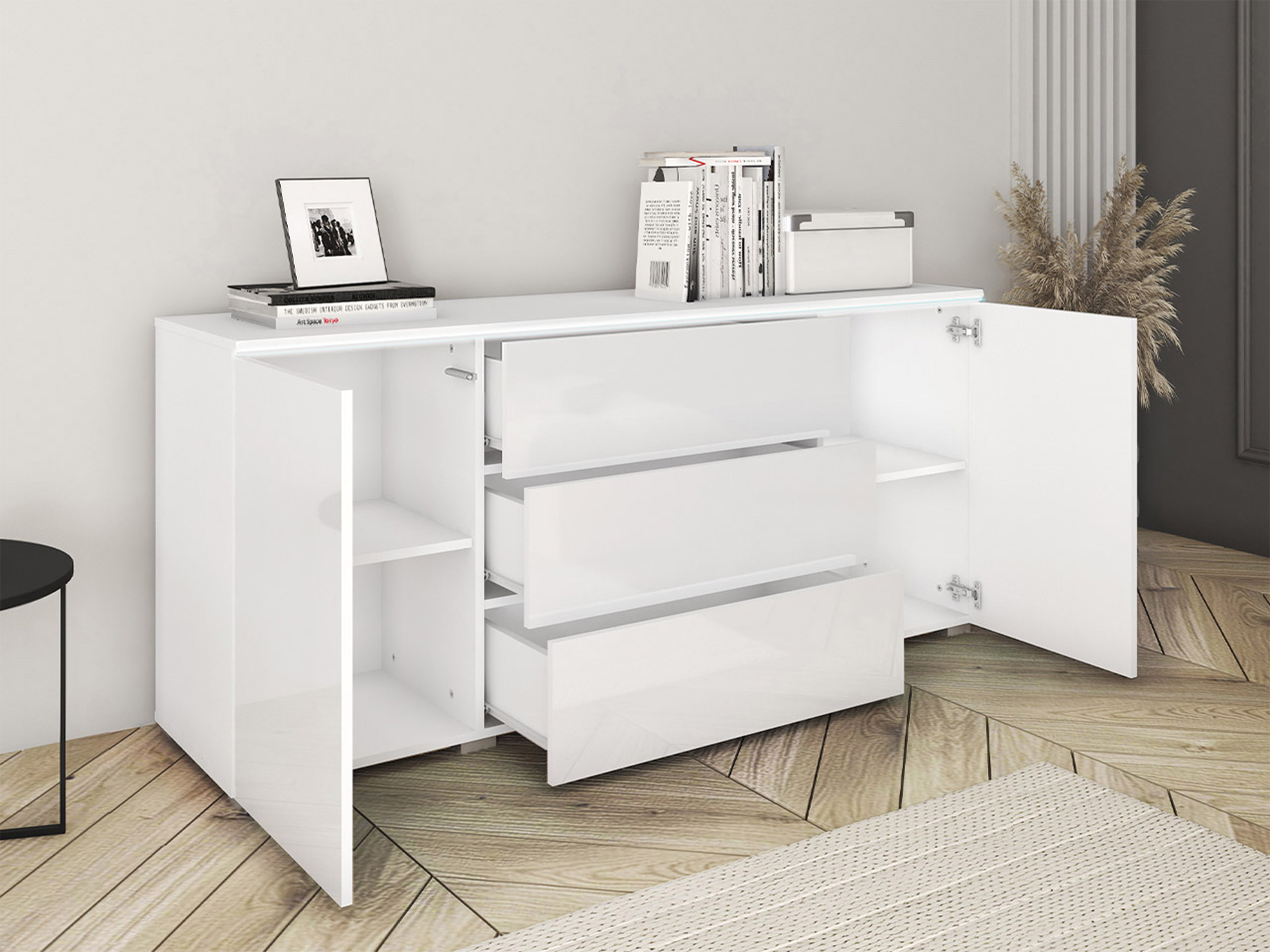 Komoda Mirfivo 102 (Hrast Votan)