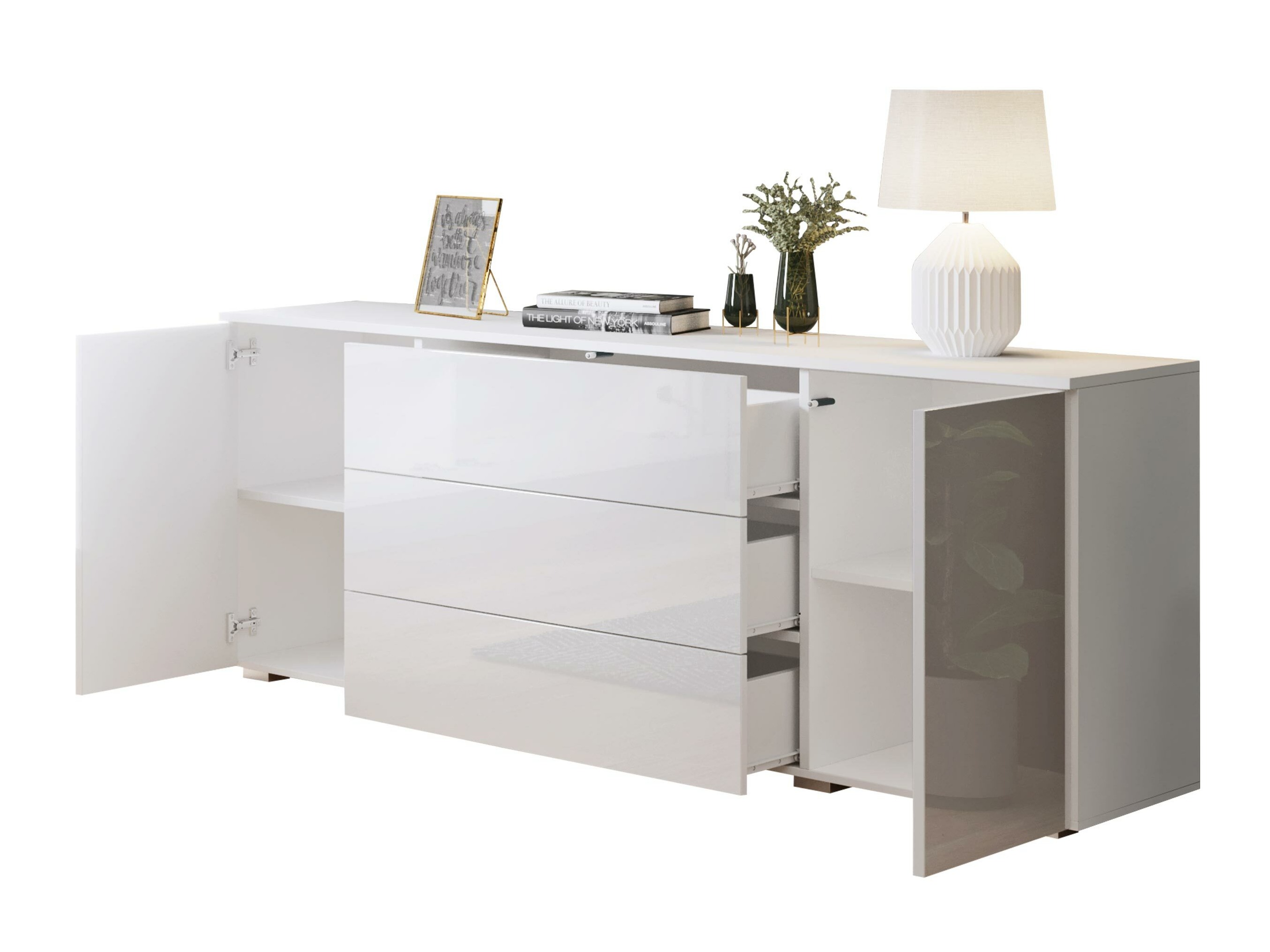 Komoda Sarasota 129 (Matera siva + Kesten)