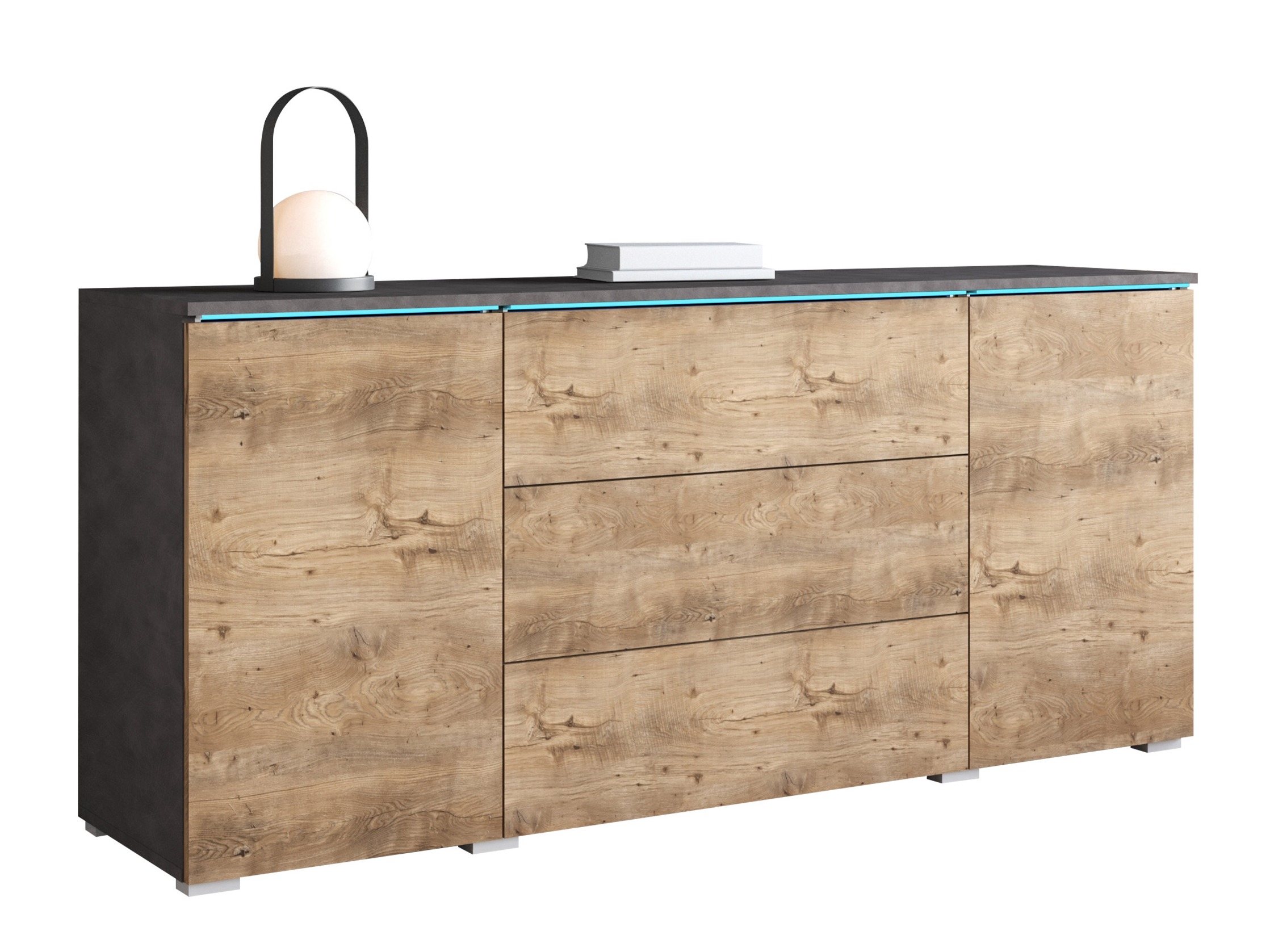 Komoda Sarasota 142 (Matera siva + Kesten)