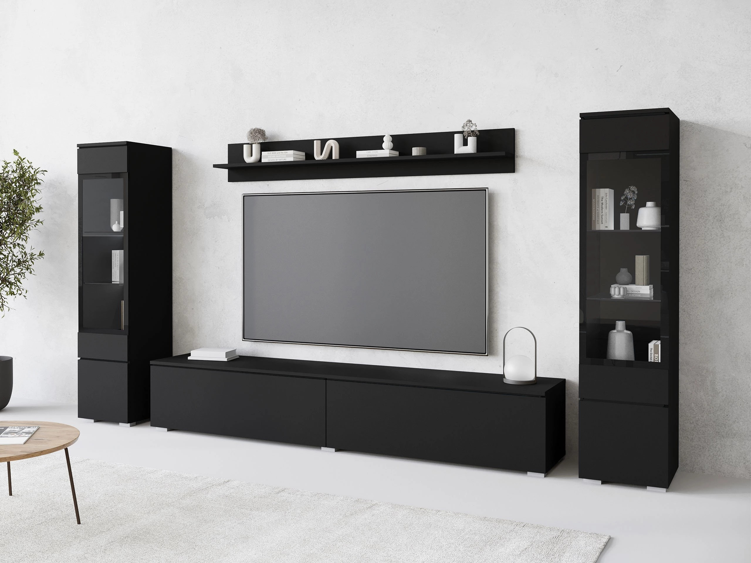 Set za dnevnu sobu Mirfivo 101 (Grafit)