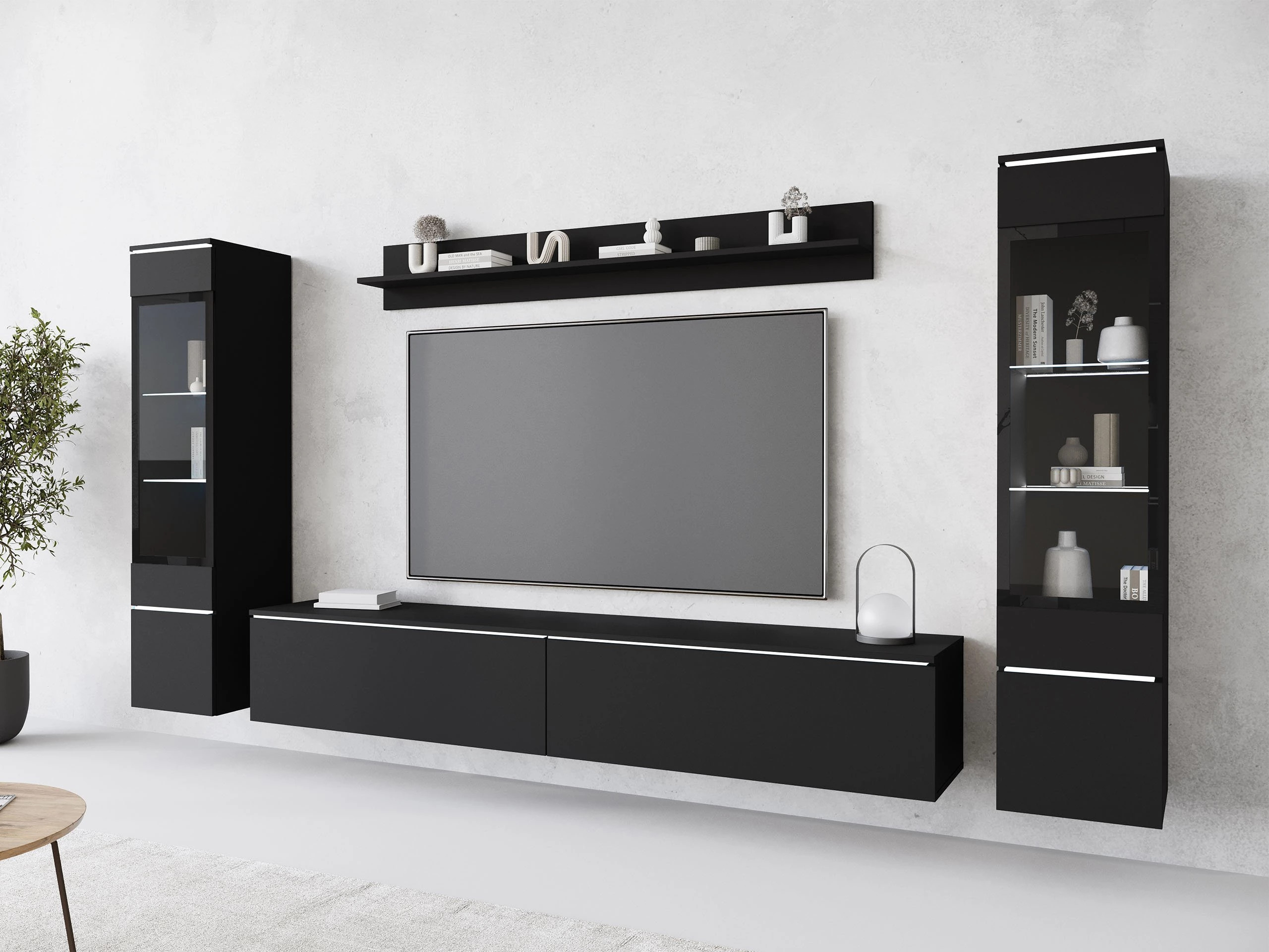 Set za dnevnu sobu Mirfivo 101 (Grafit)