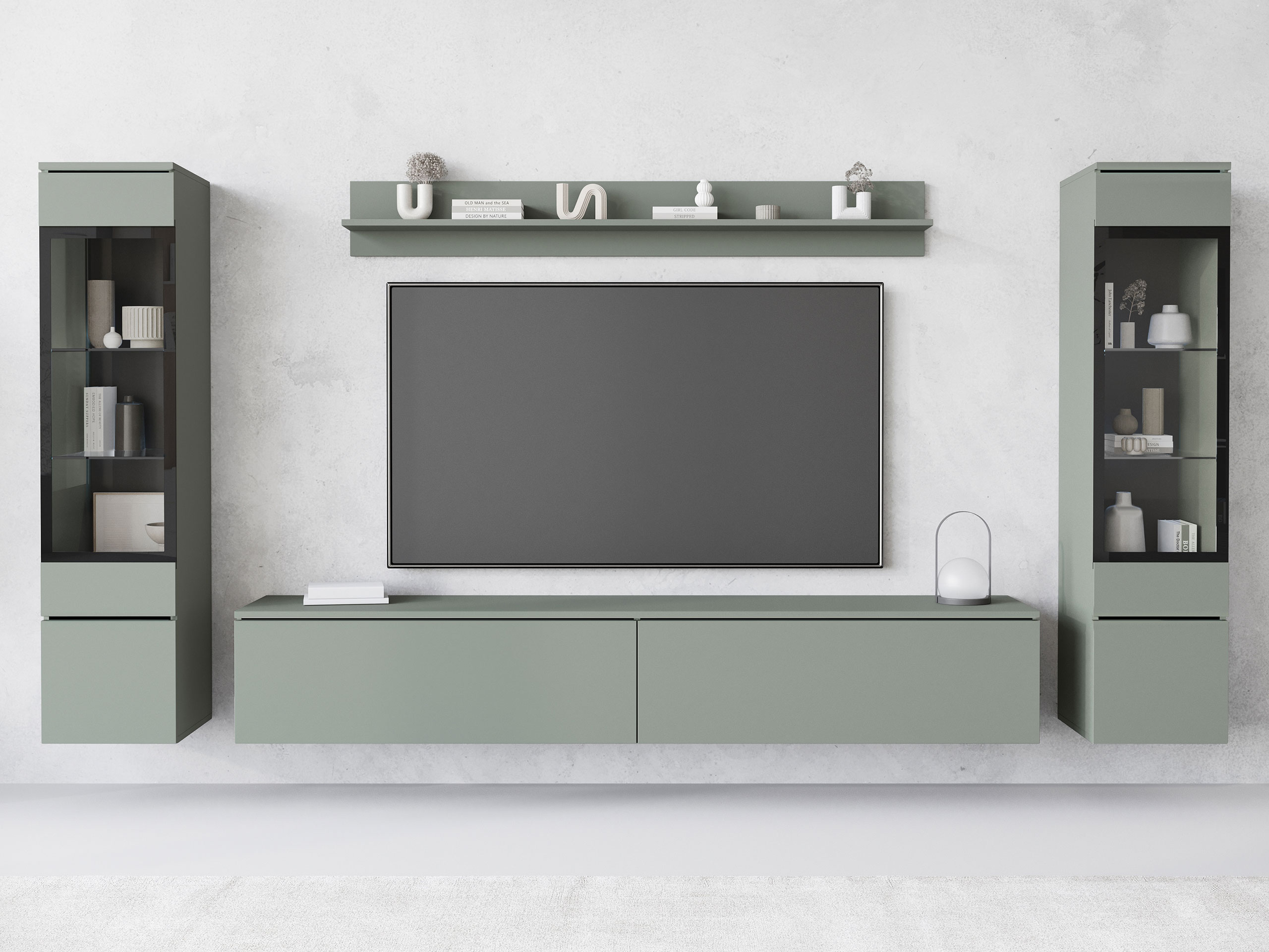 Set za dnevnu sobu Sarasota 126 (Прашњаво зелена)