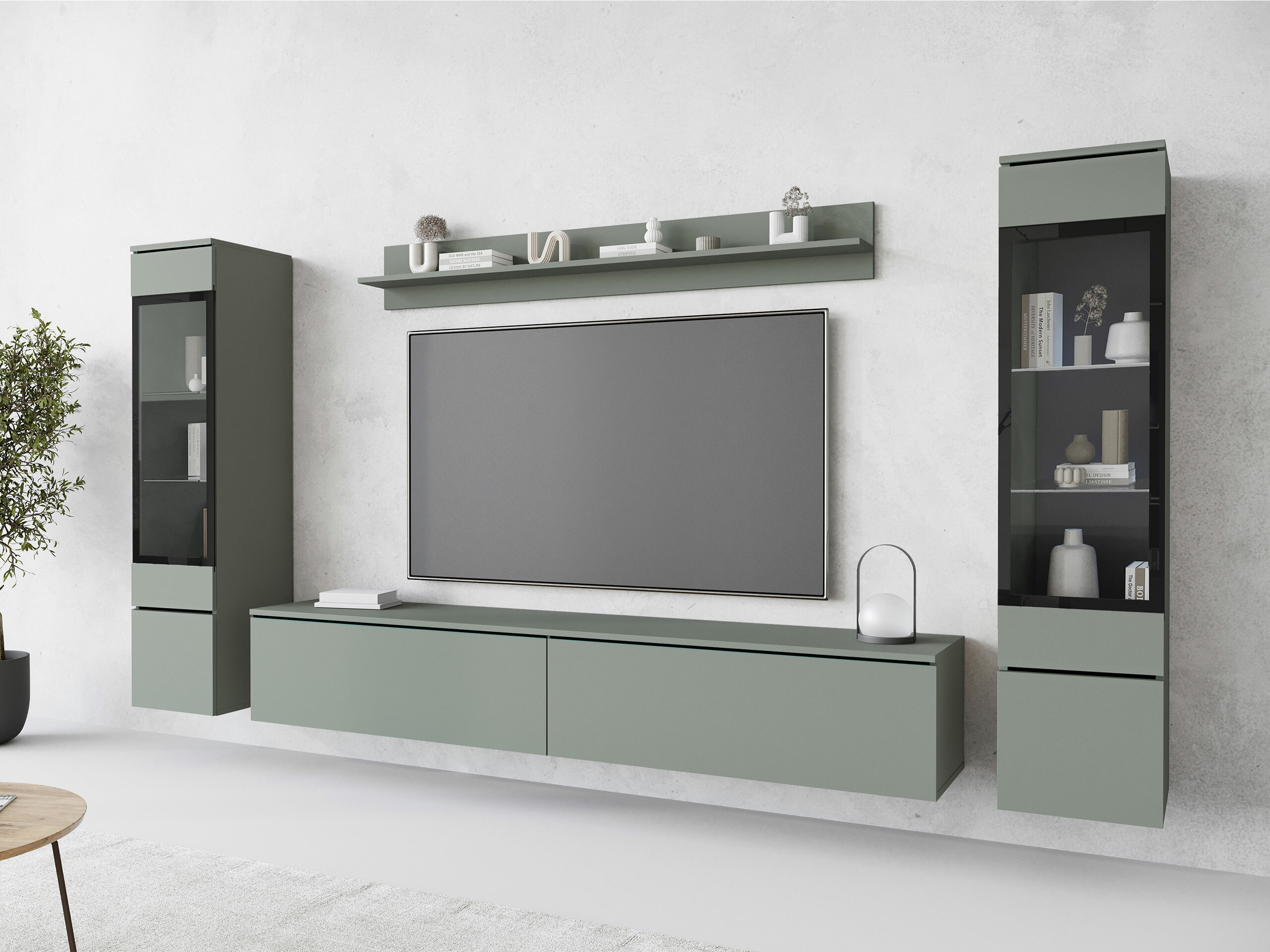 Set za dnevnu sobu Sarasota 126 (Прашњаво зелена)