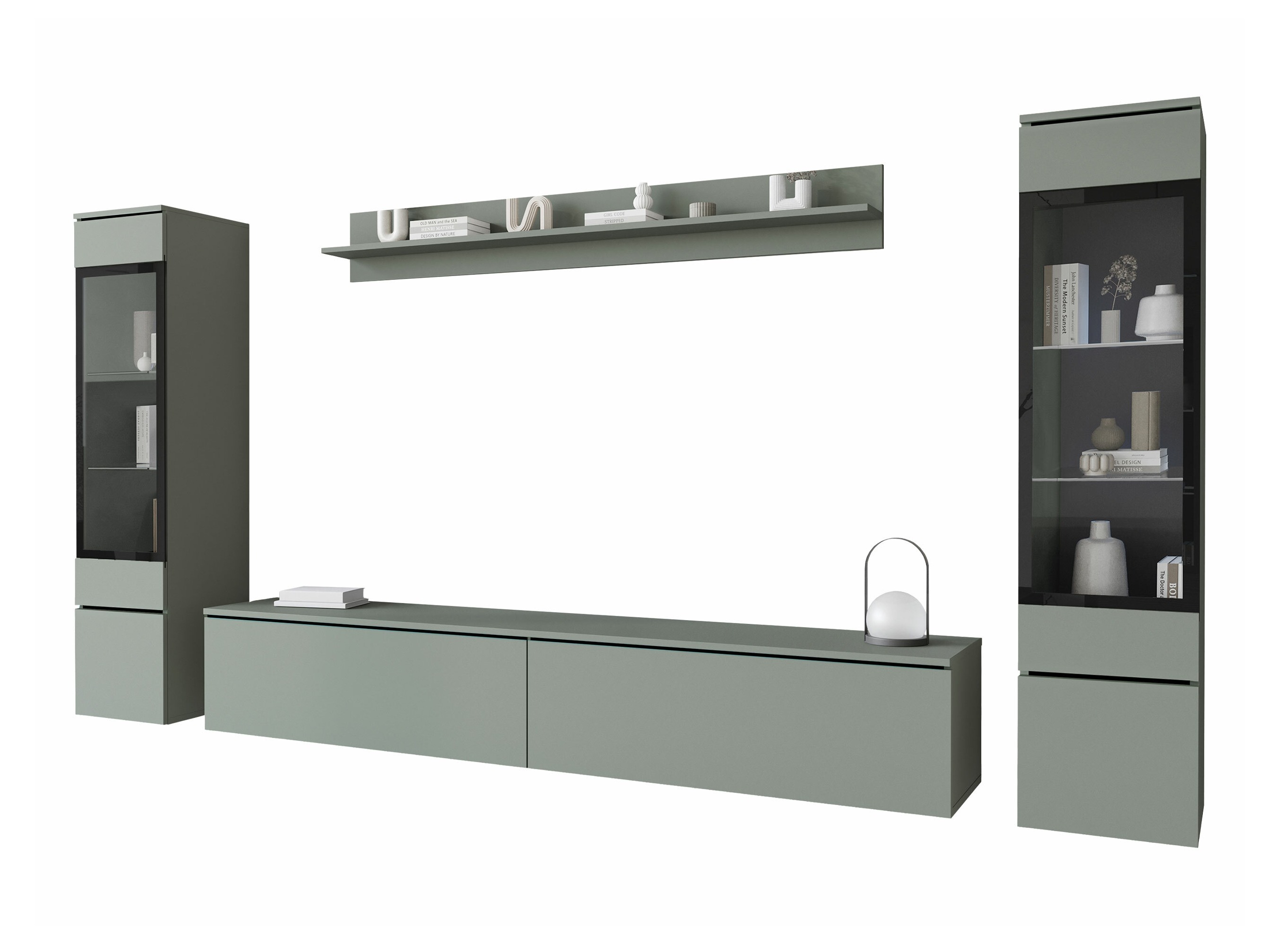 Set za dnevnu sobu Sarasota 126 (Прашњаво зелена)