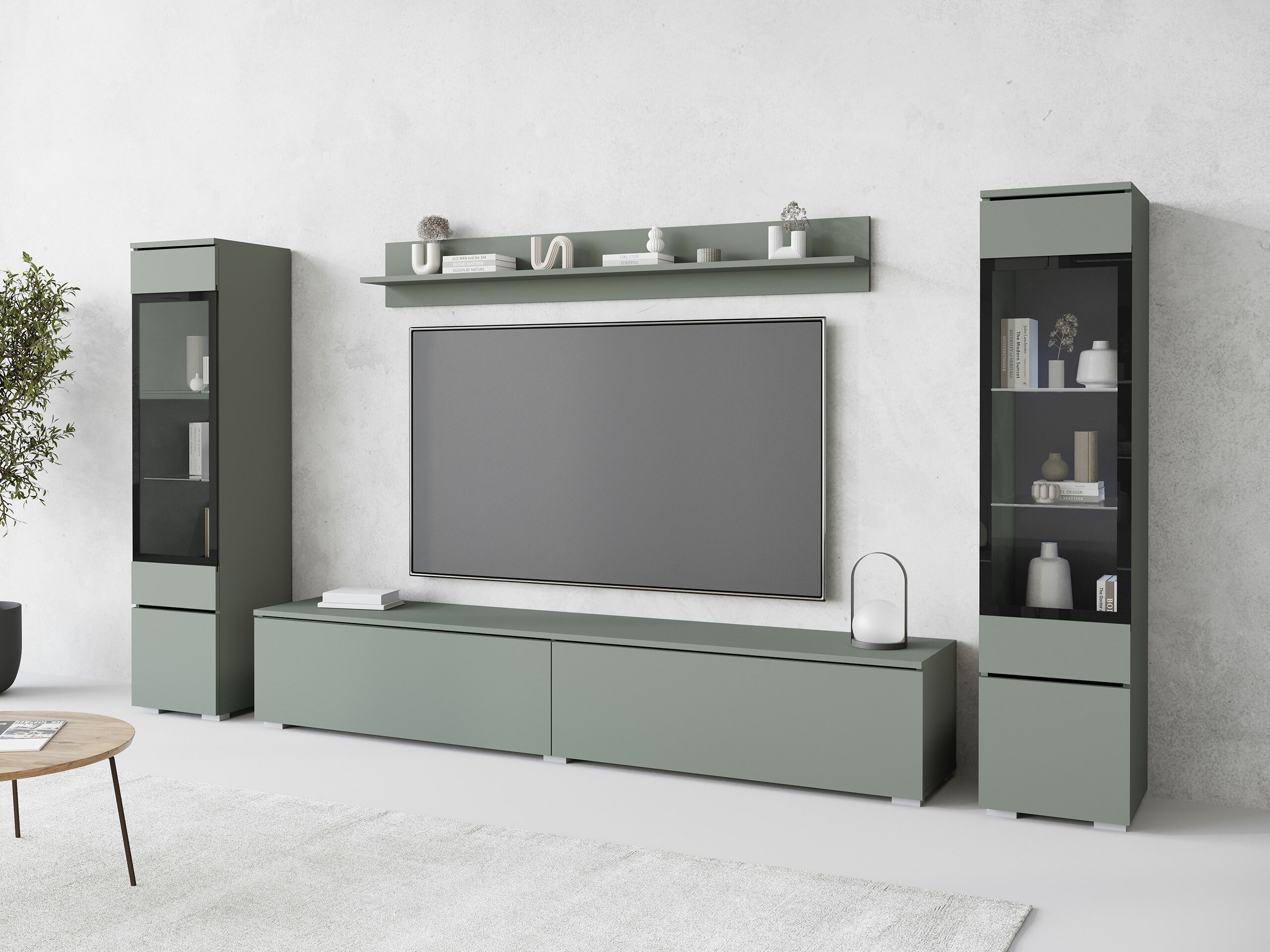 Set za dnevnu sobu Sarasota 126 (Прашњаво зелена)