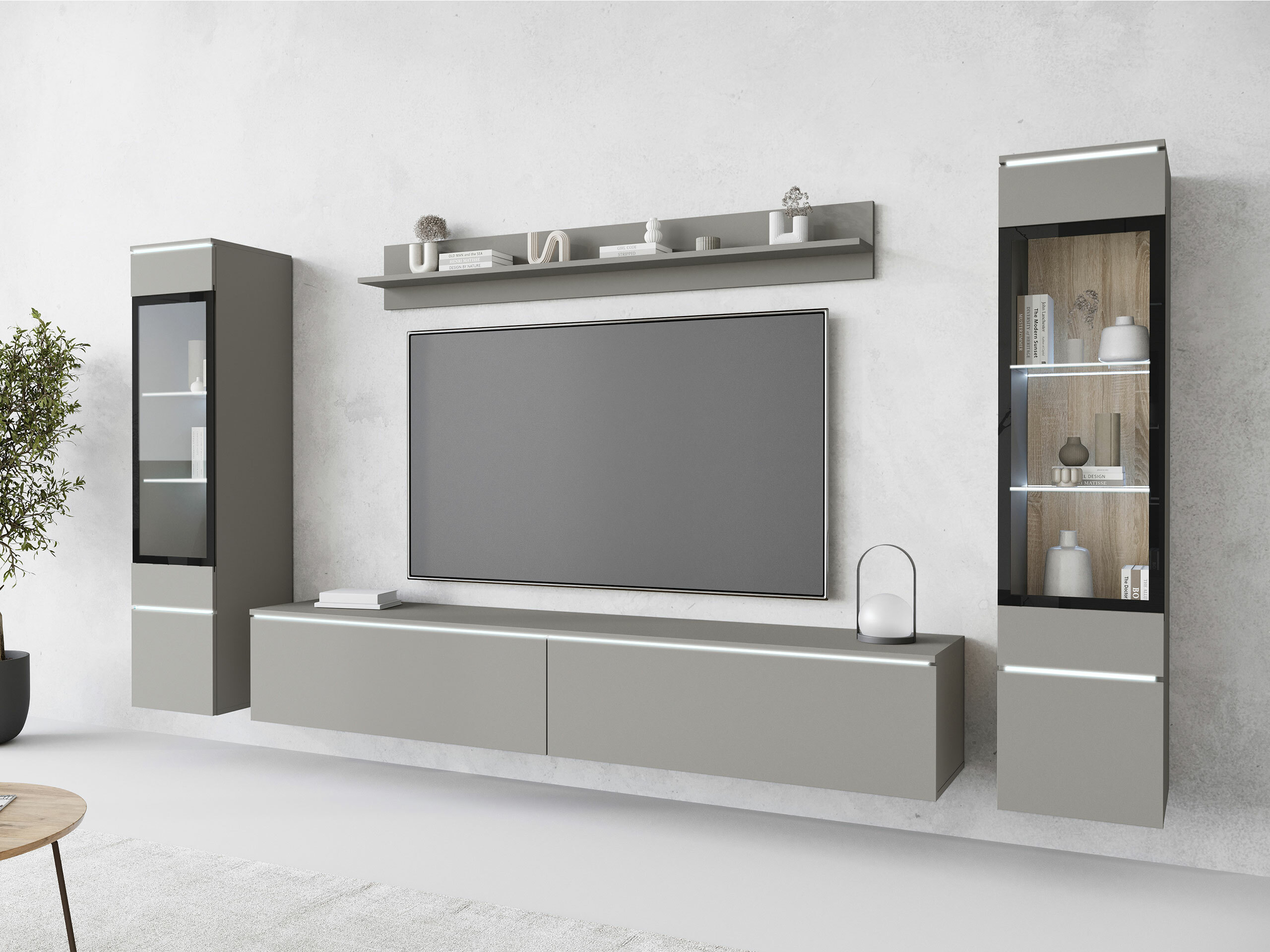 Set za dnevnu sobu Sarasota 126 (Sivo)