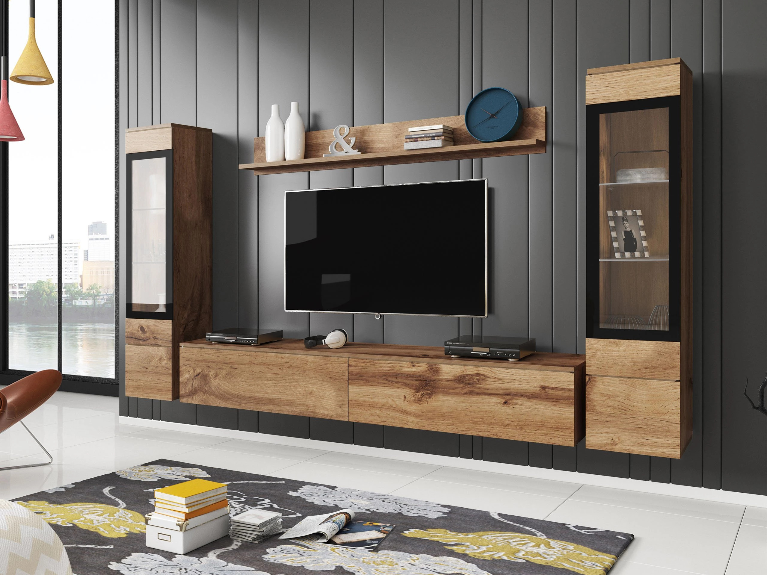 Set za dnevnu sobu Sarasota 126 (Вотан храст)