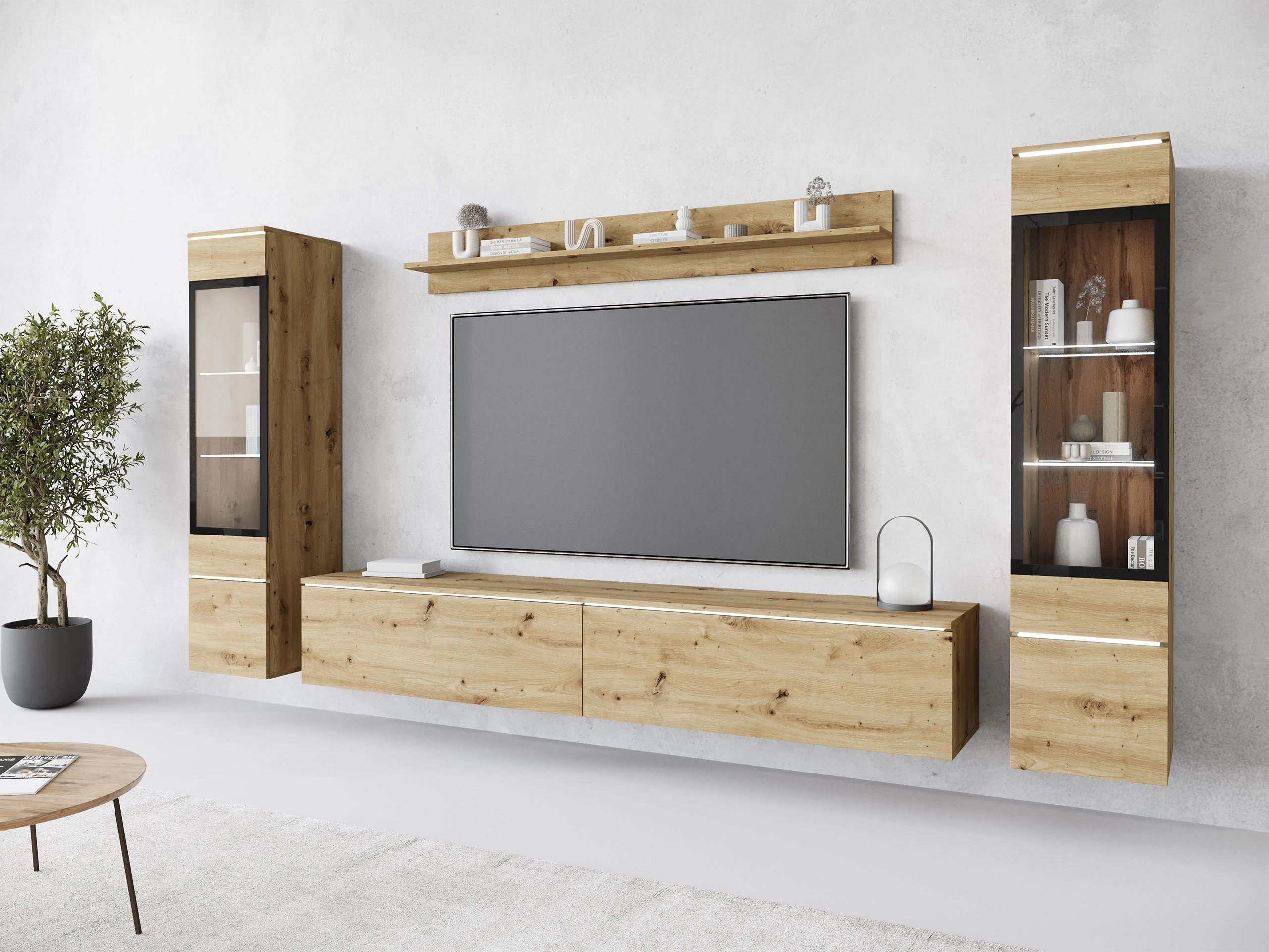 Set za dnevnu sobu Sarasota 126 (Zanatski hrast)