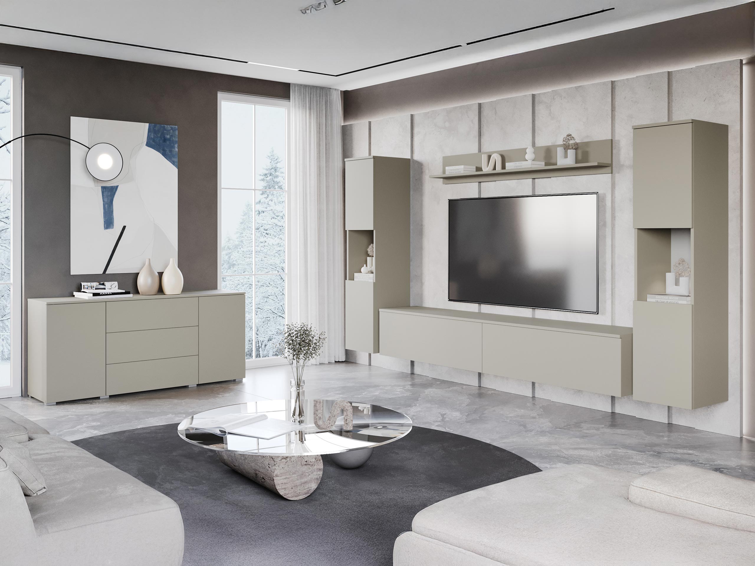 Set za dnevnu sobu Sarasota 133 (Kašmir)