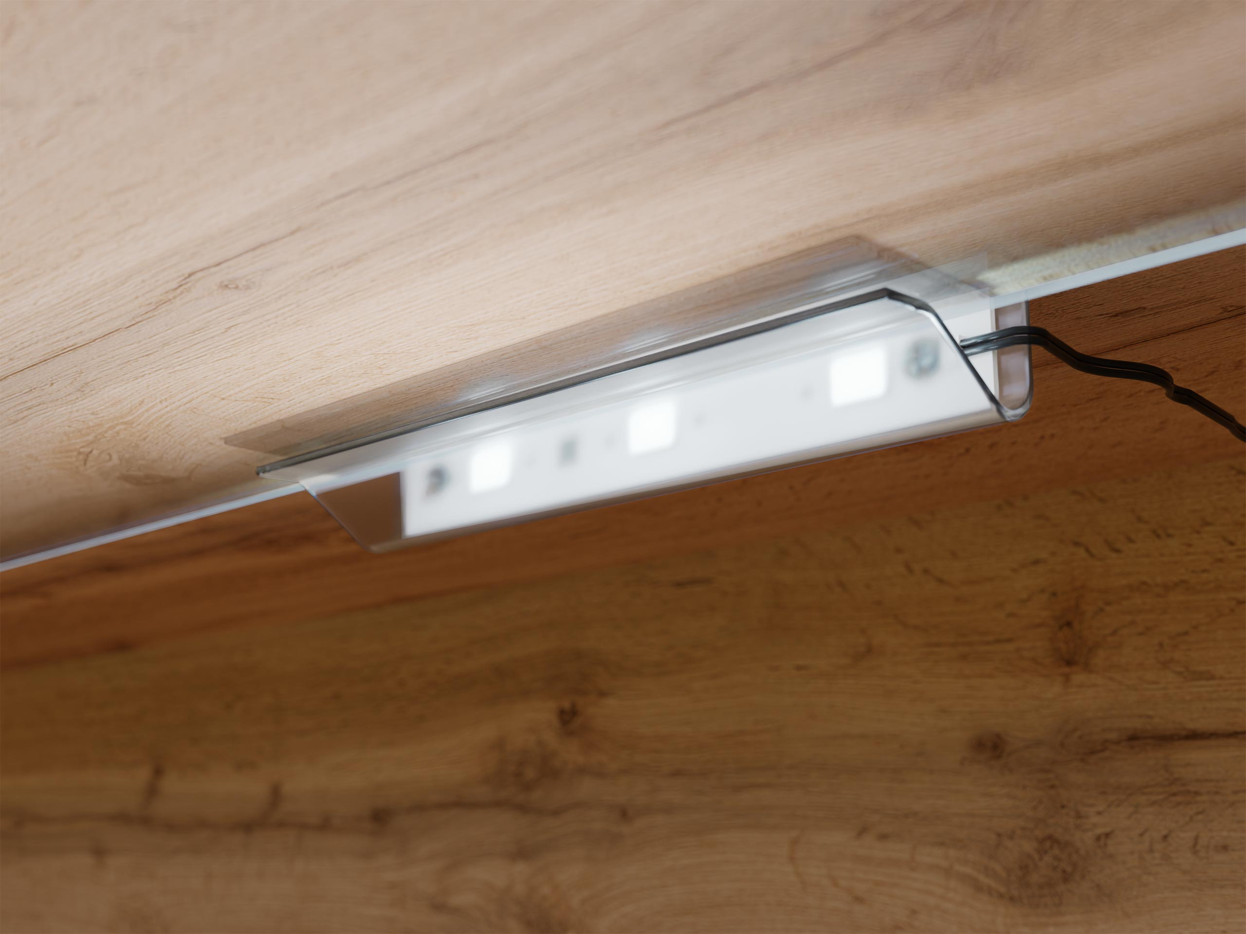 TV komoda Scientia I (Belo + Sjajno belo)