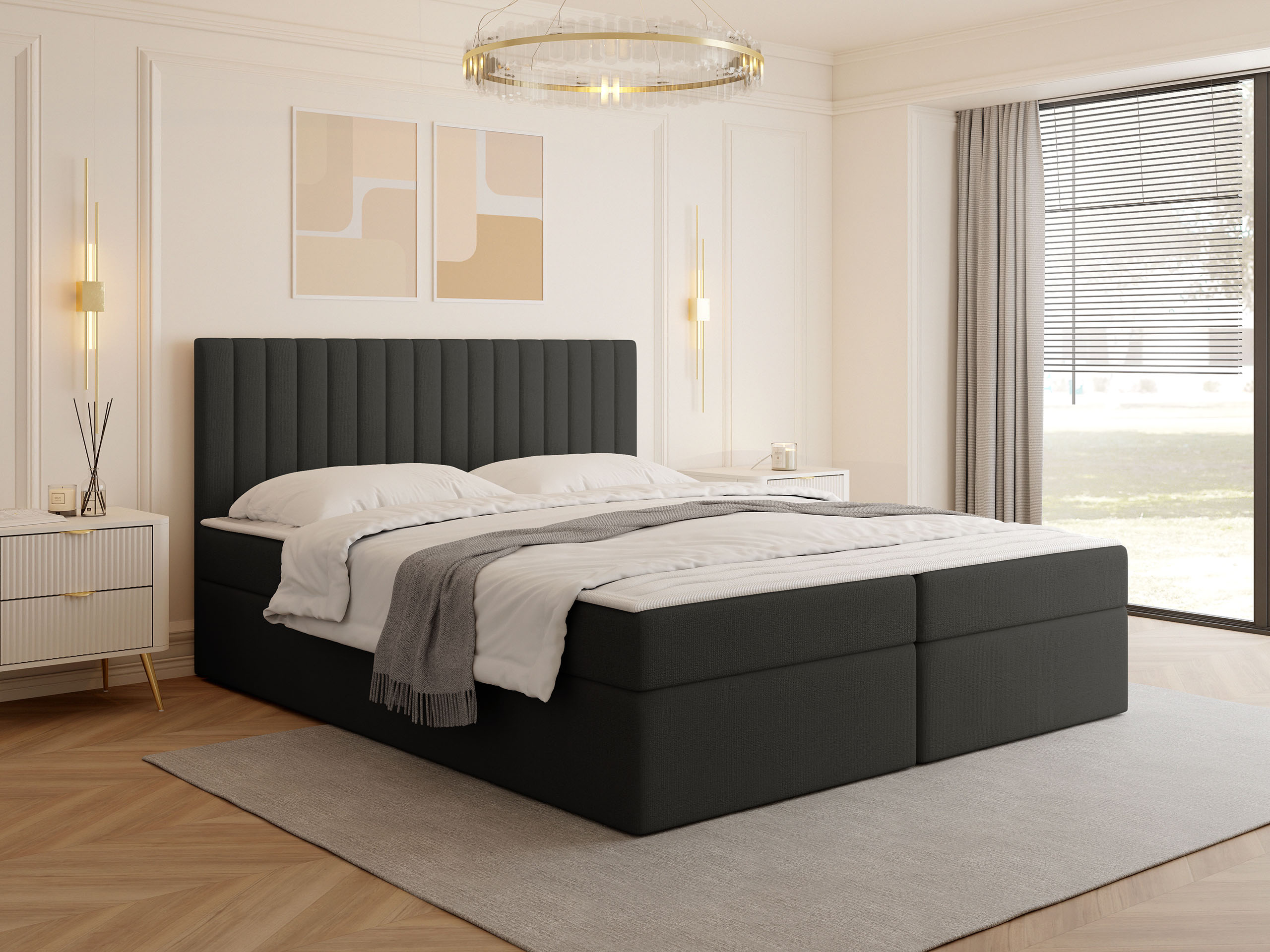 Boxspring krevet Comfivo 481 (Manila 18)