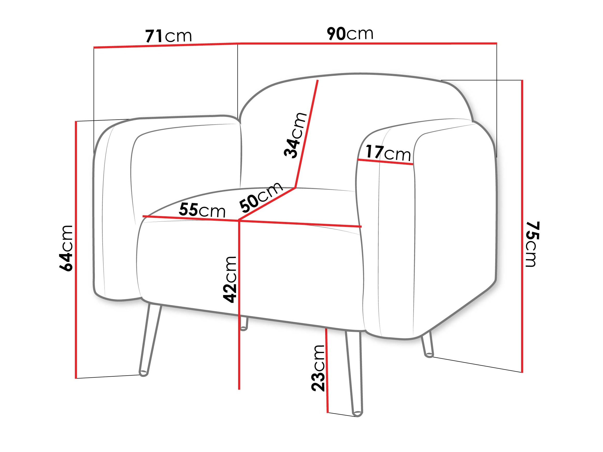 Fotelja Comfivo 486 (Uttario Velvet 2978)