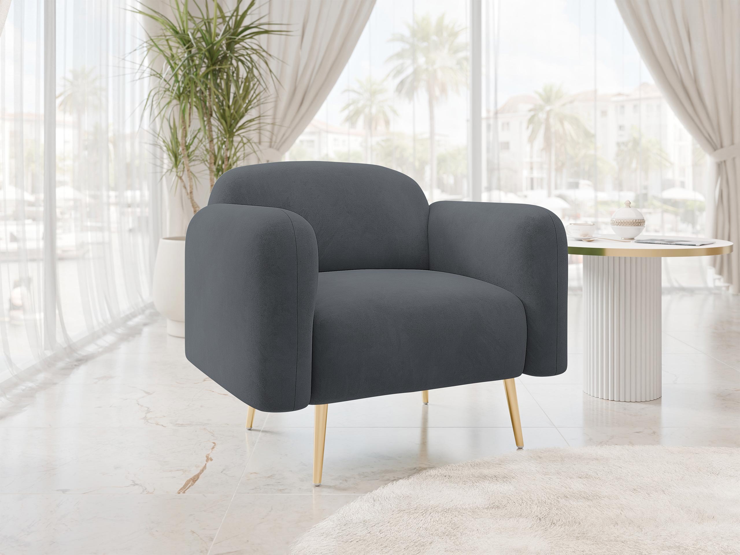Fotelja Comfivo Beatitudo I (Uttario Velvet 2970)