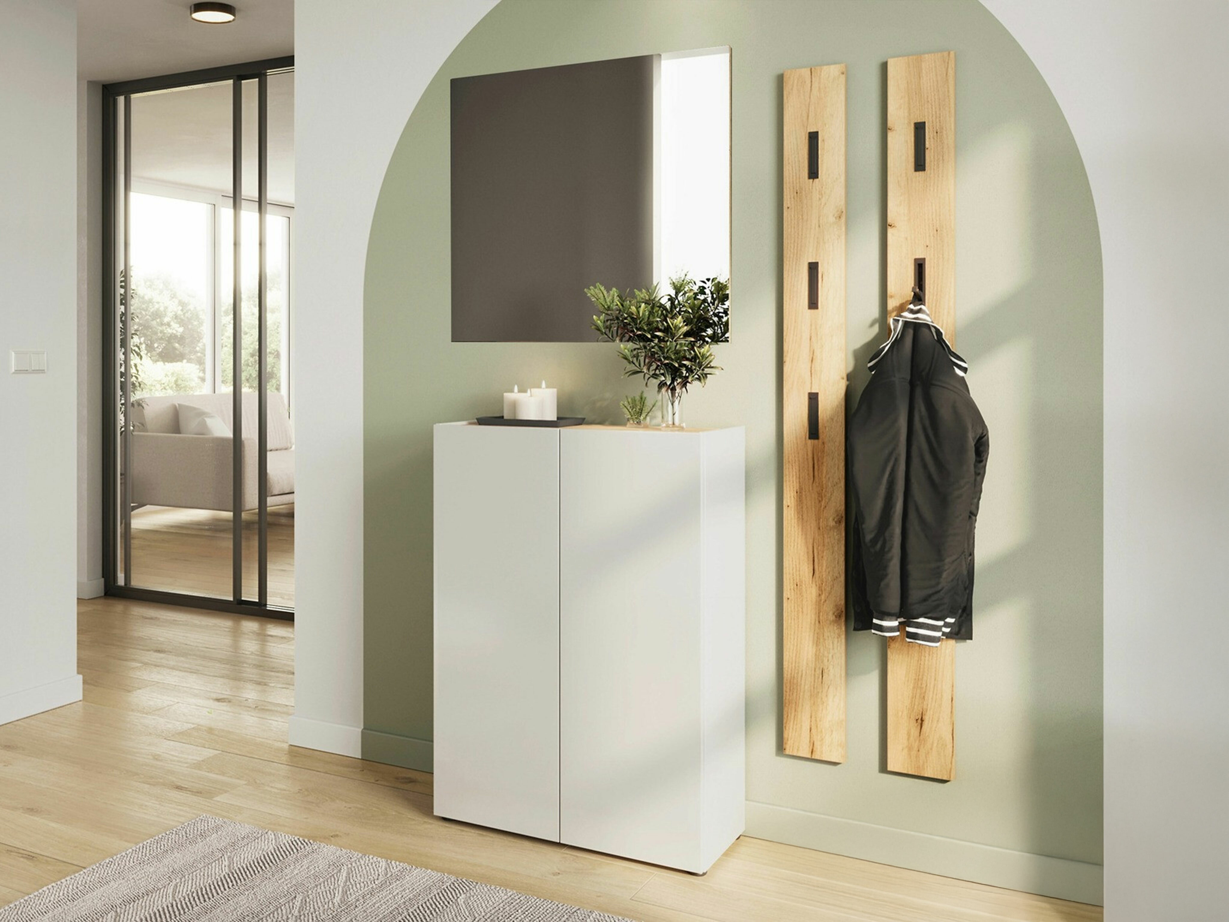 Set za hodnik Lircamu 102 (Belo)