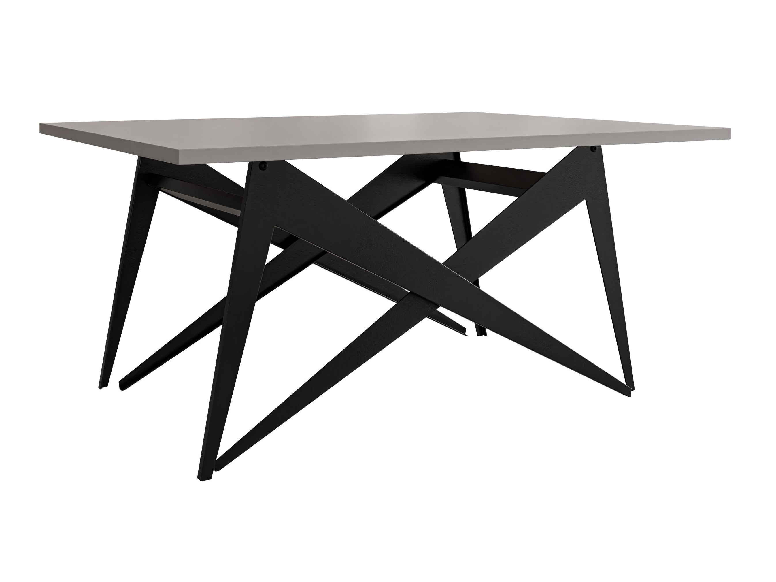 Modularni stočić za kafu Oswego 150 (Grafit + Crno)