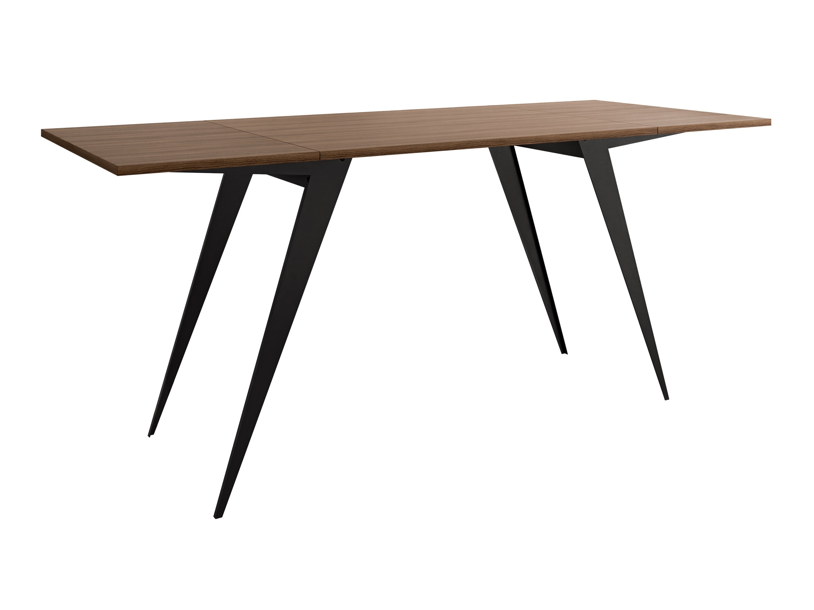 Modularni stočić za kafu Oswego 150 (Orah + Crno)