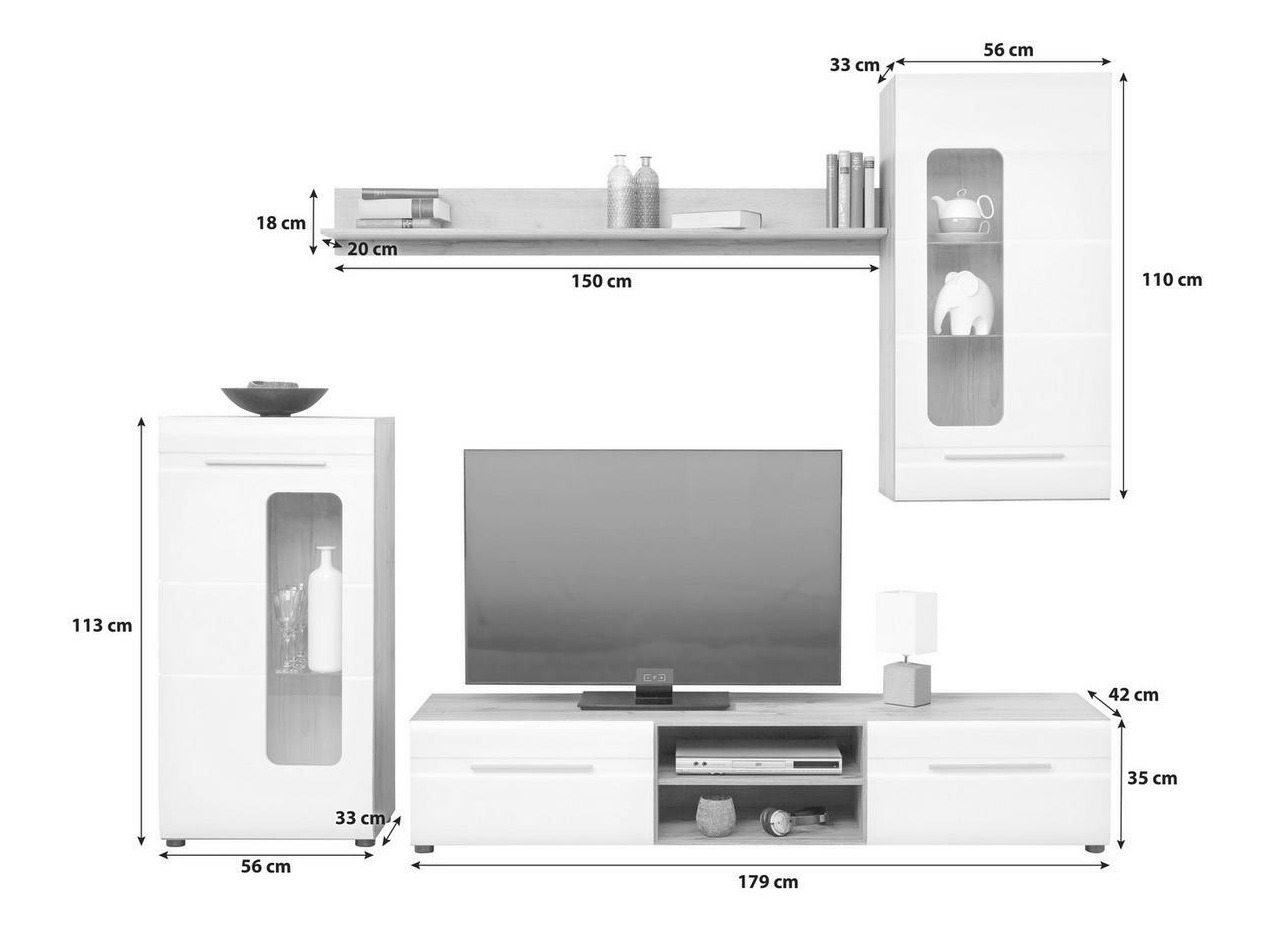 Set za dnevnu sobu Ontario 172