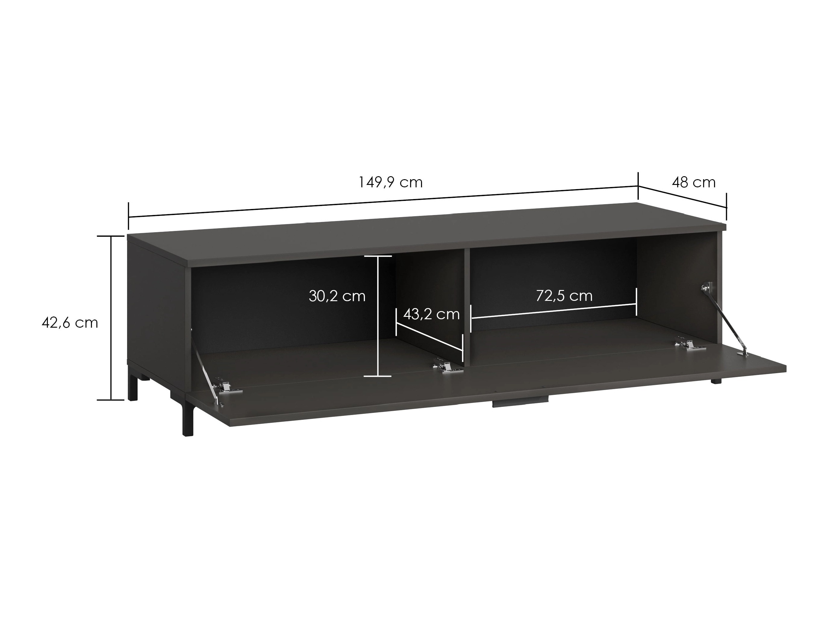 TV komoda Salnola 103 (Kesten)