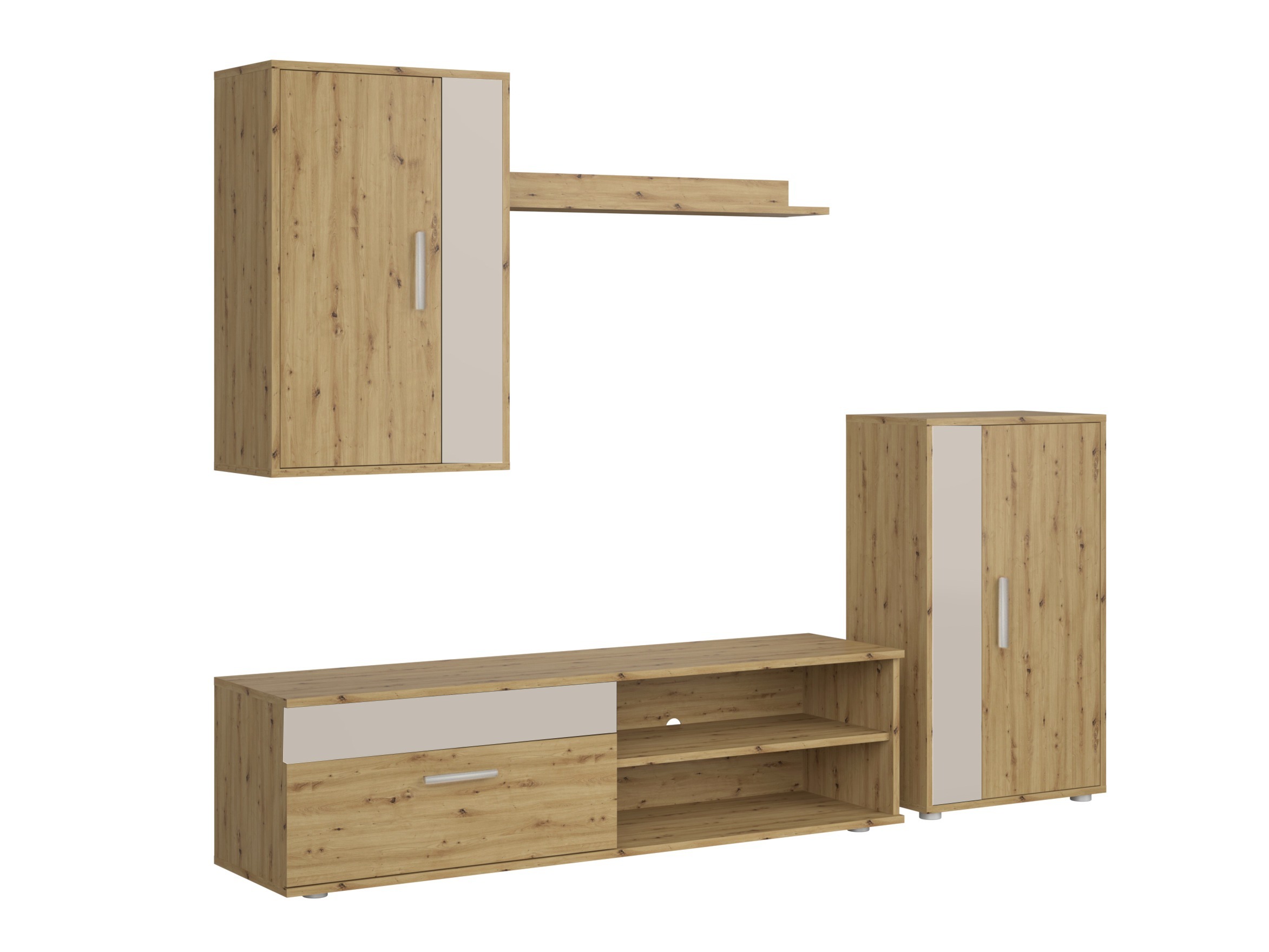 Set za dnevnu sobu Houston 2087 (Artisan hrast + Kašmir)