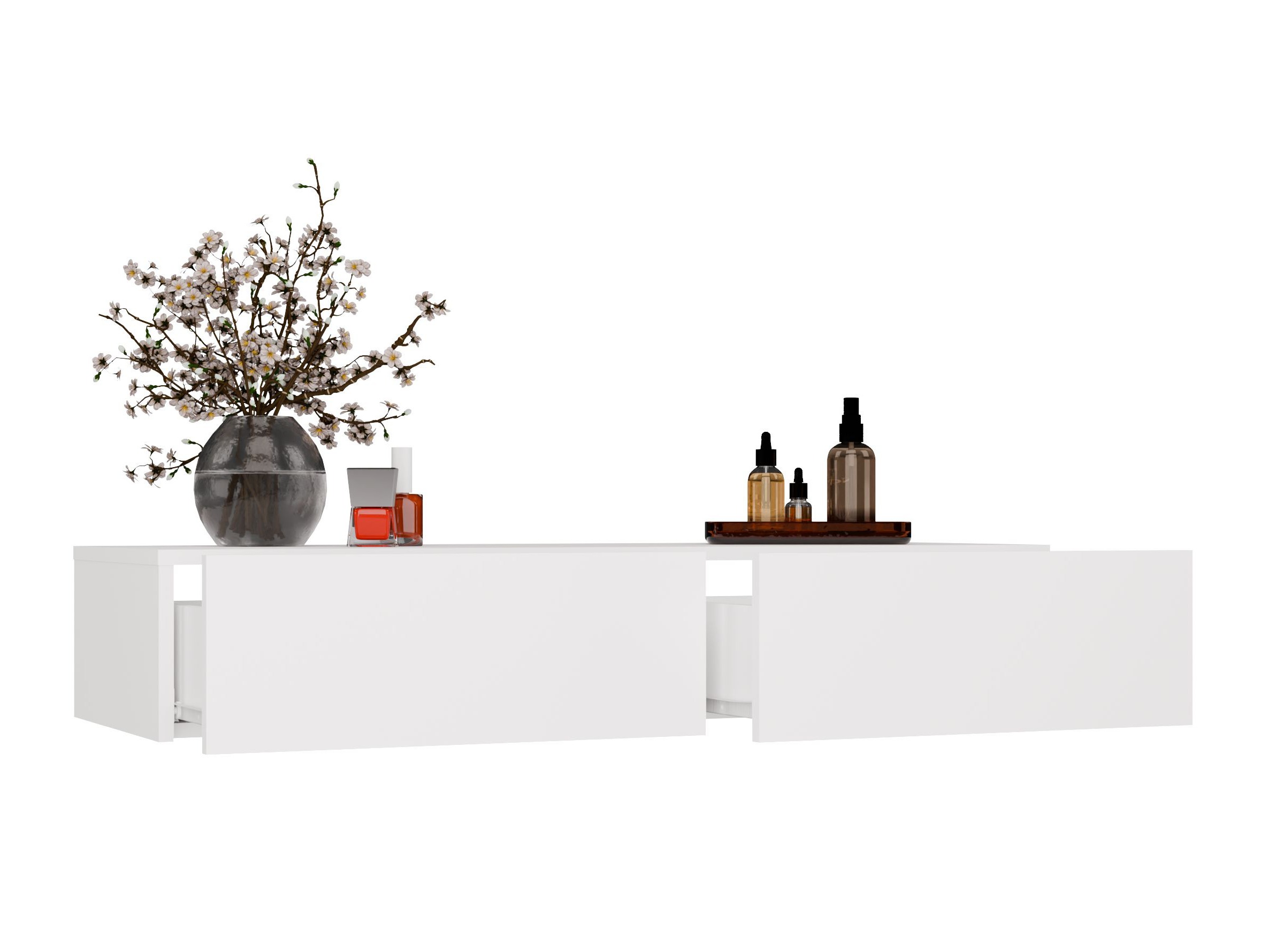 Konzolni stočić Mandeville 341 (Belo)