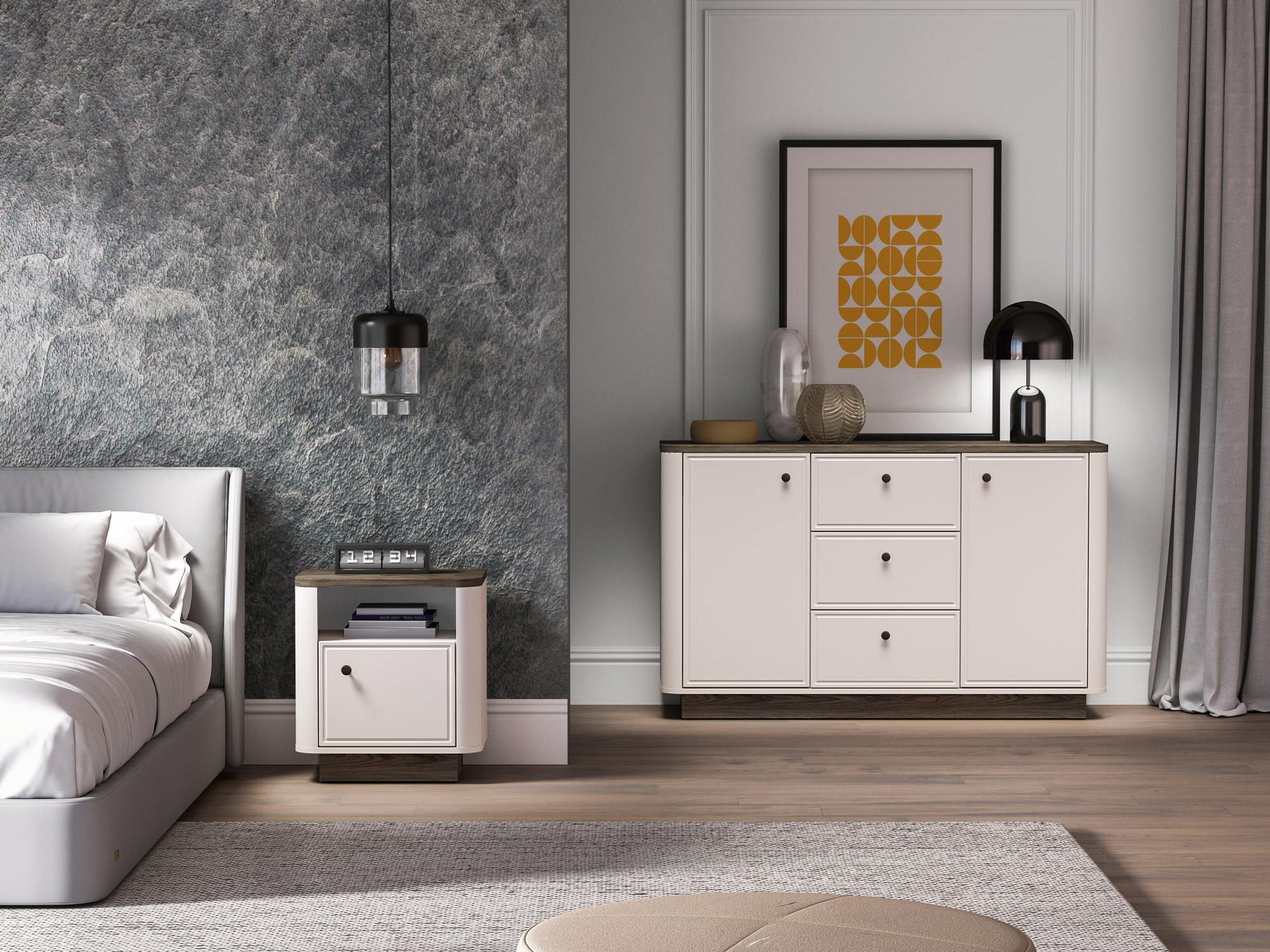 Noćni ormarić Cavrome 107