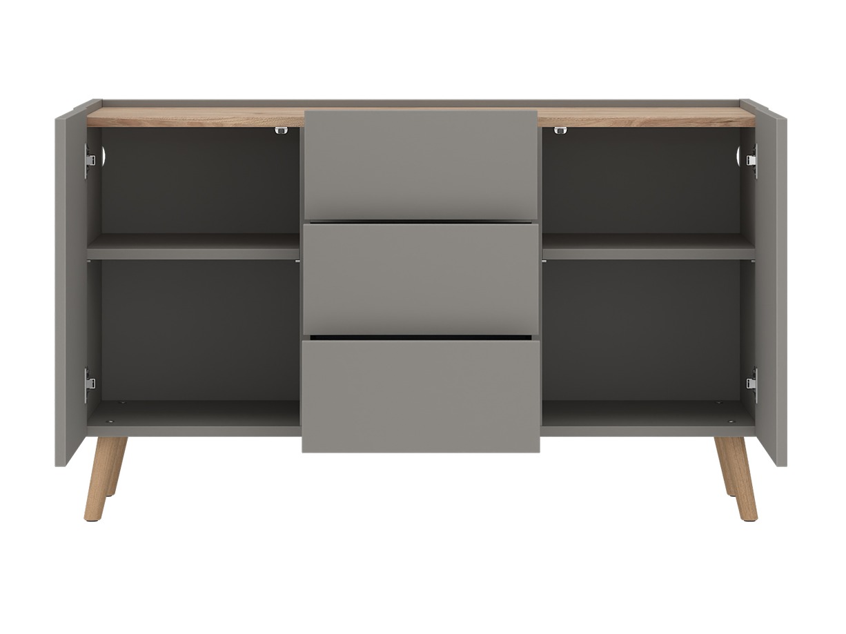 Komoda Monmelo 101 (Sivo)