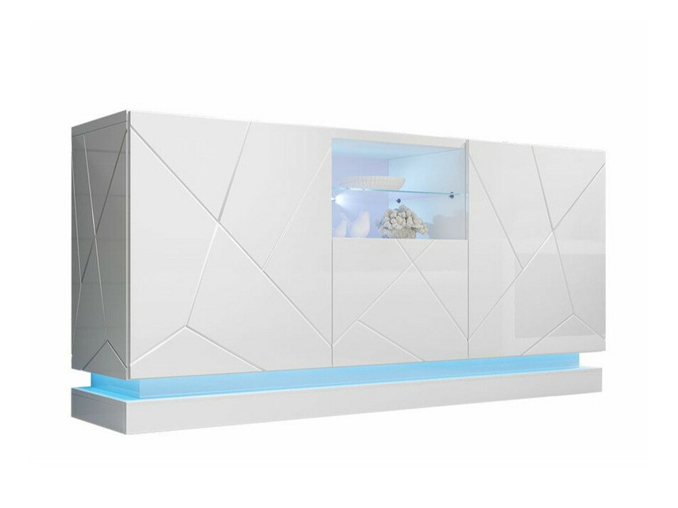 Ormarić Linar (Belo + Sjajno belo)