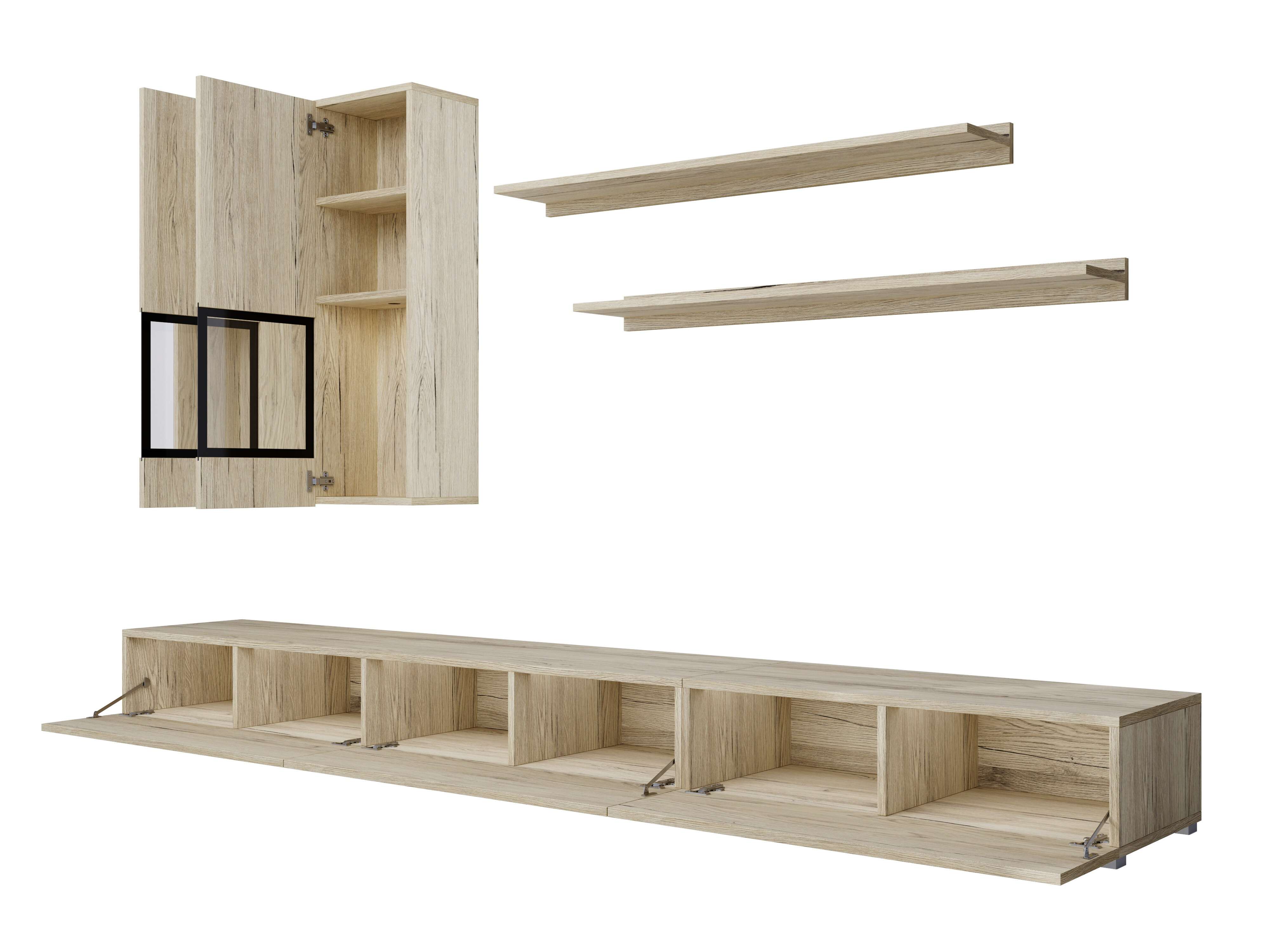 Set za dnevnu sobu Serodeu 104 (Hrast San Remo)