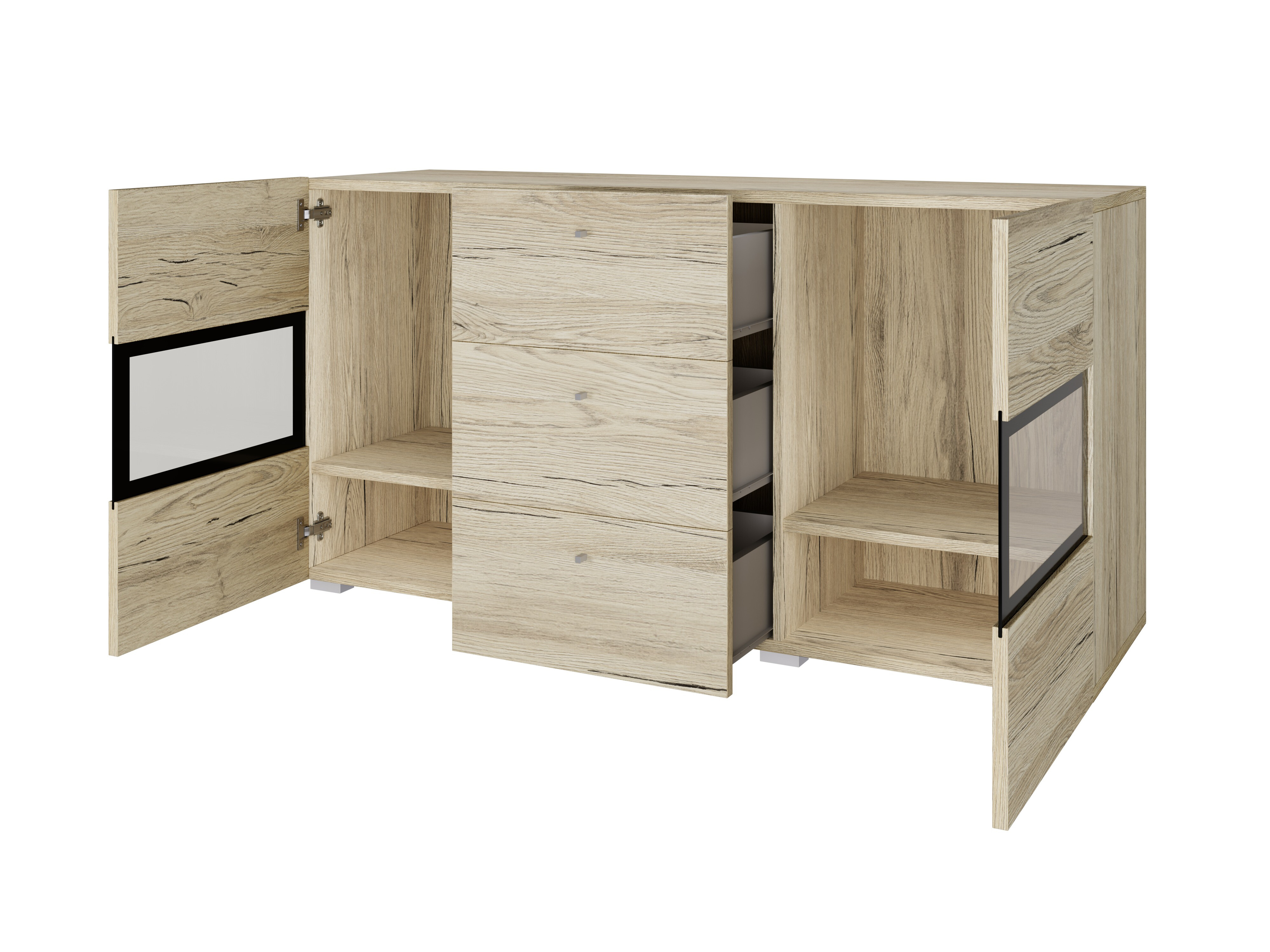 Set za dnevnu sobu Serodeu 104 (Hrast San Remo)