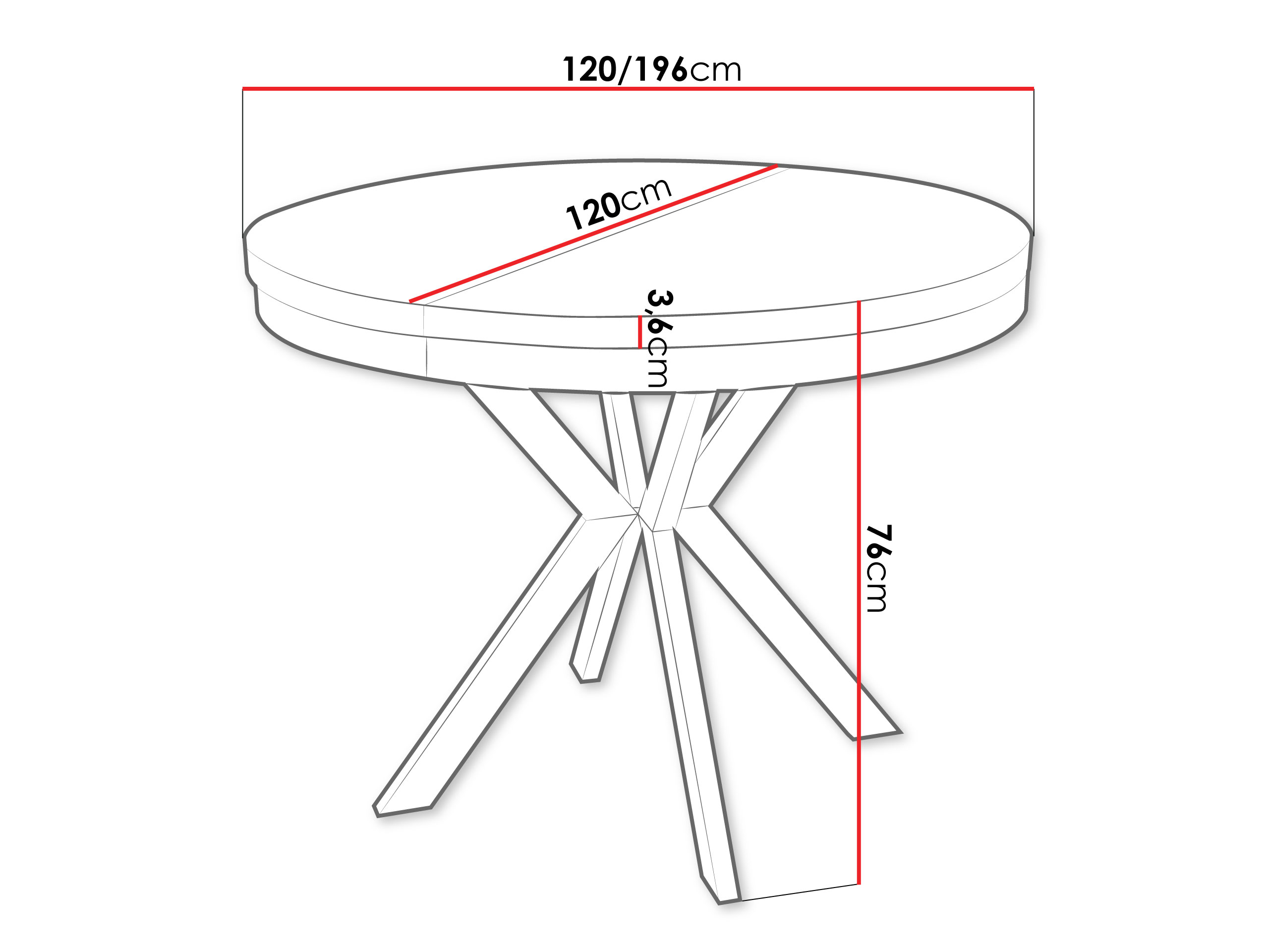 Sto Oswego 157 (Crni mermer)