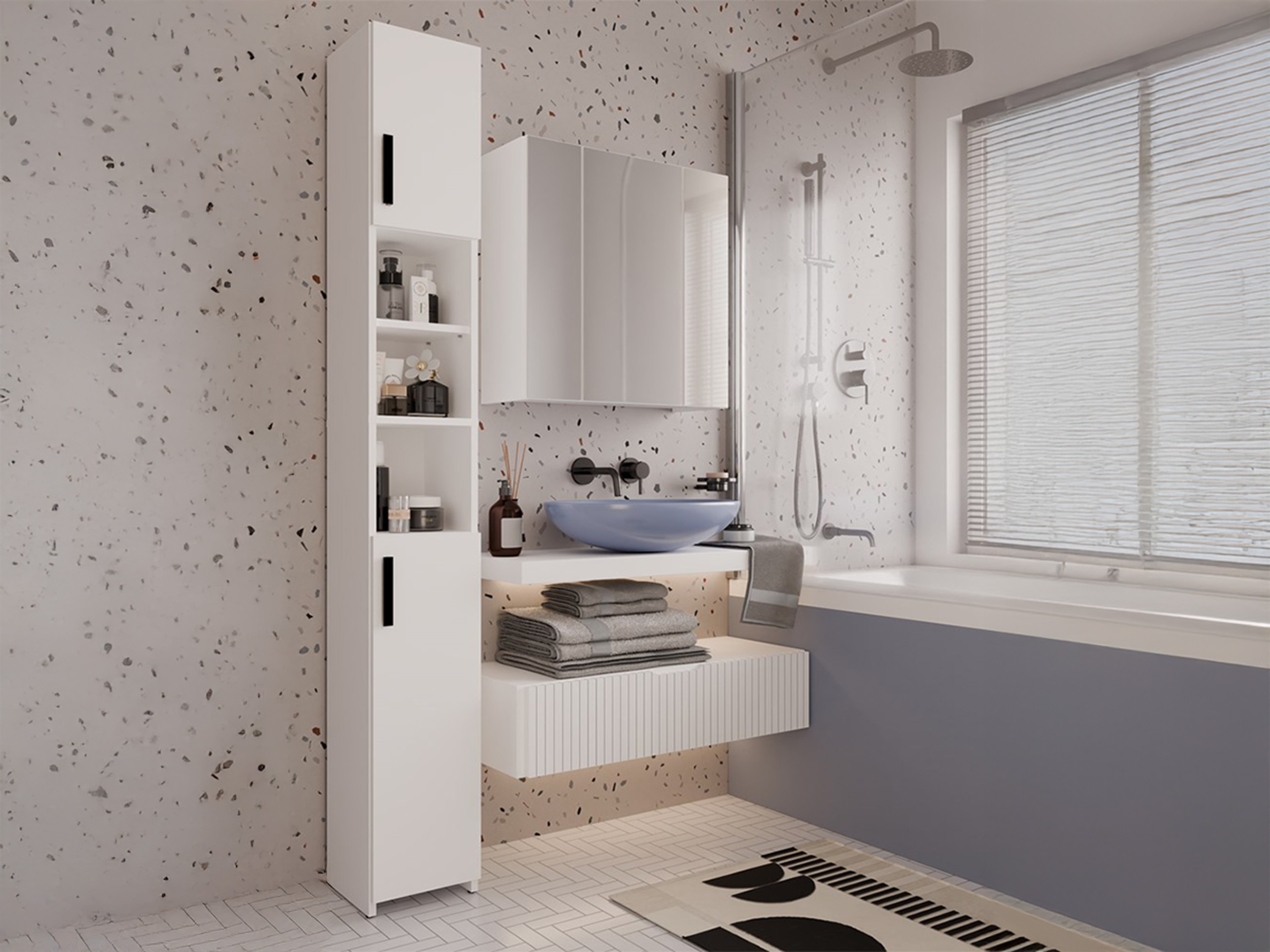 Ormarić za kupatilo Mandeville 345