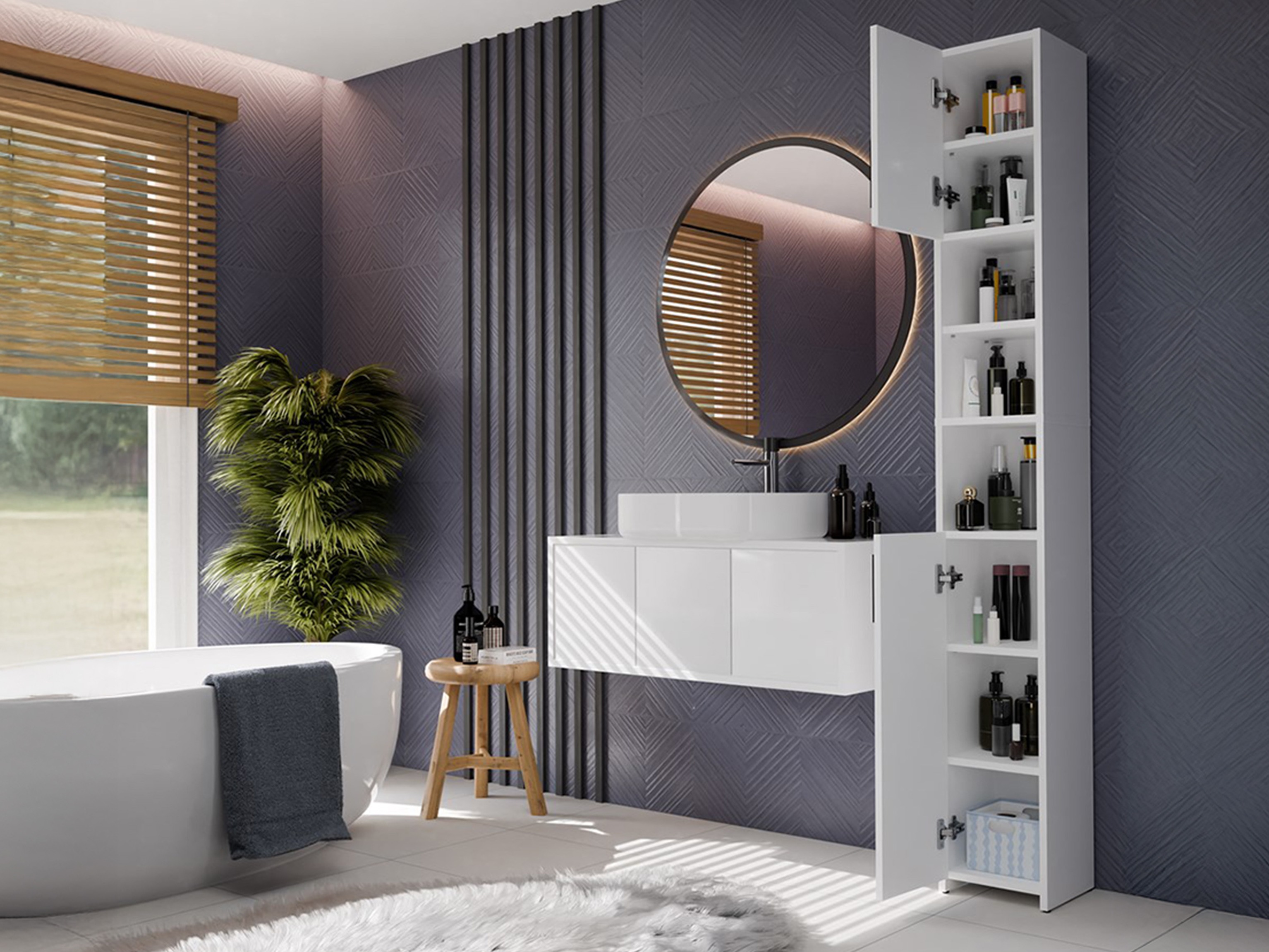 Ormarić za kupatilo Mandeville 345