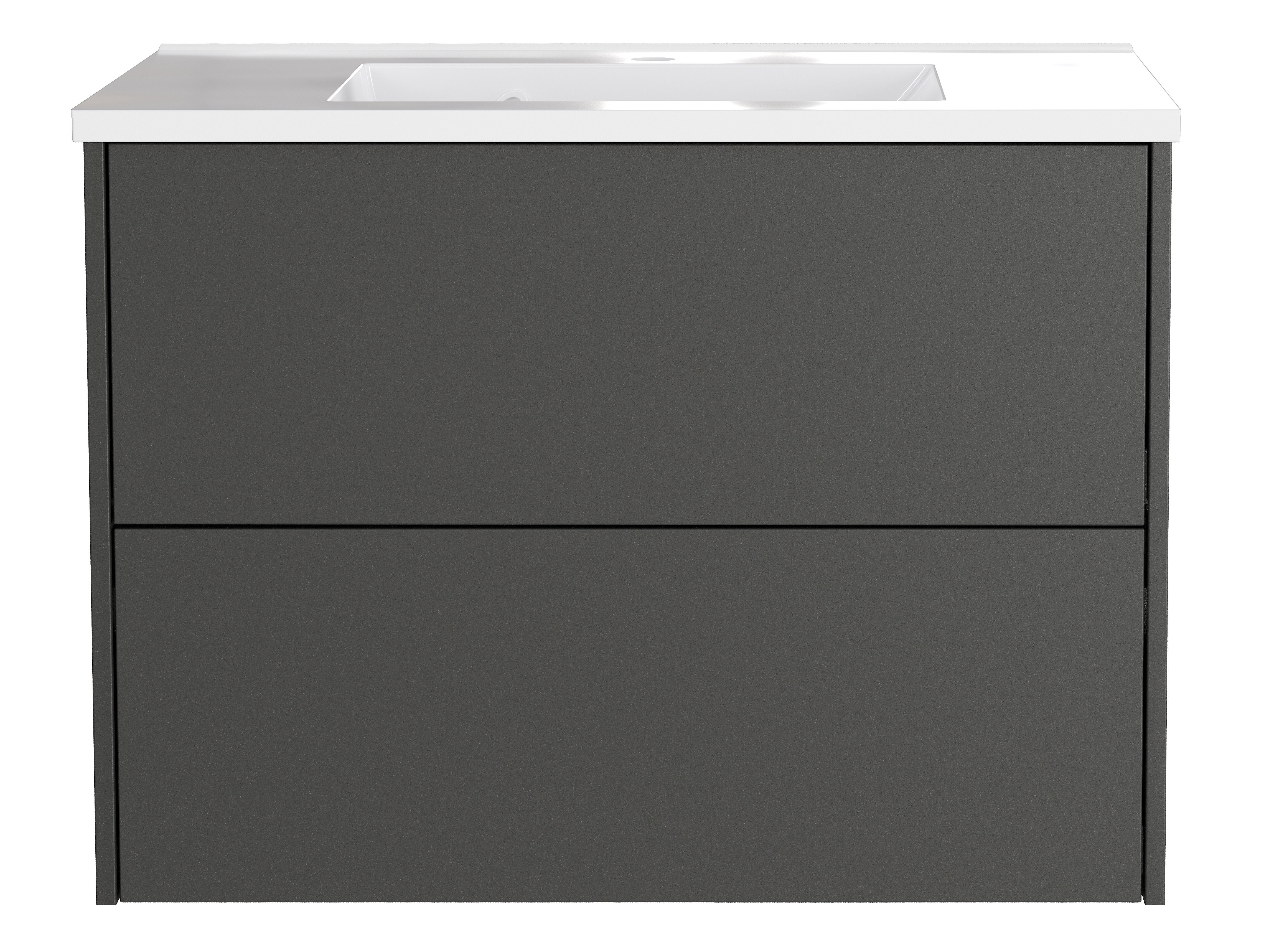 Viseći kupatilski element za lavabo Sacramento 523 (Graphite)