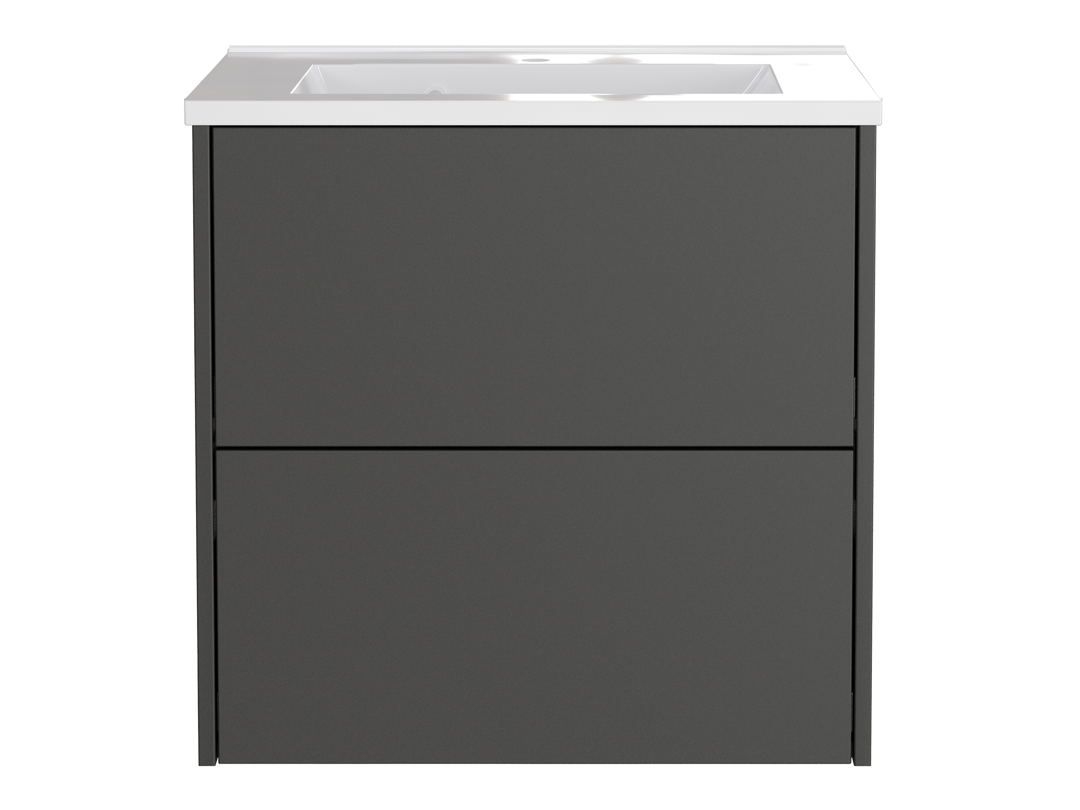 Zidni kupatilski ormarić za umivaonik Sacramento 522 (Grafit)