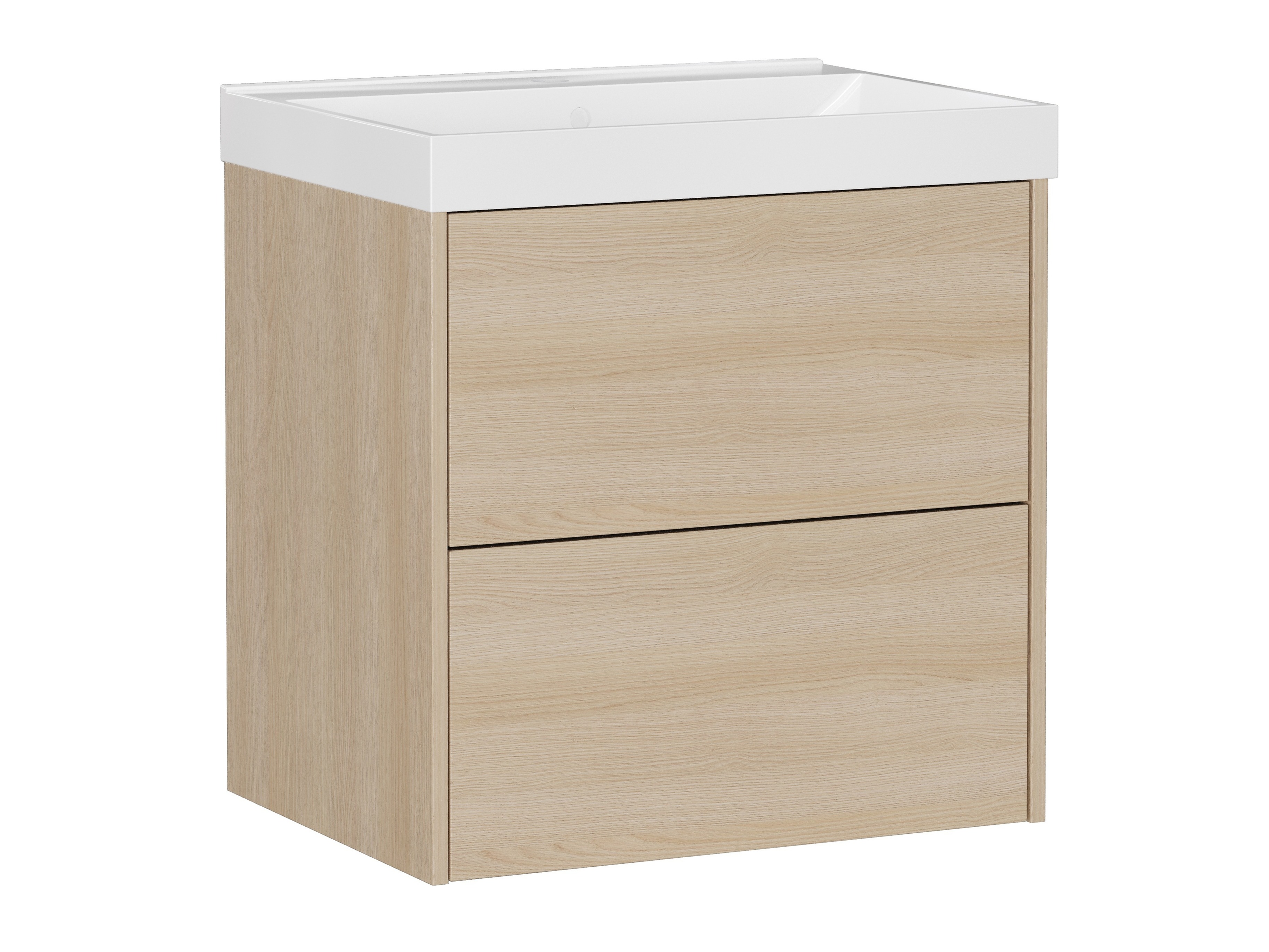 Viseći kupatilski element za lavabo Sacramento 524 (Hrast)