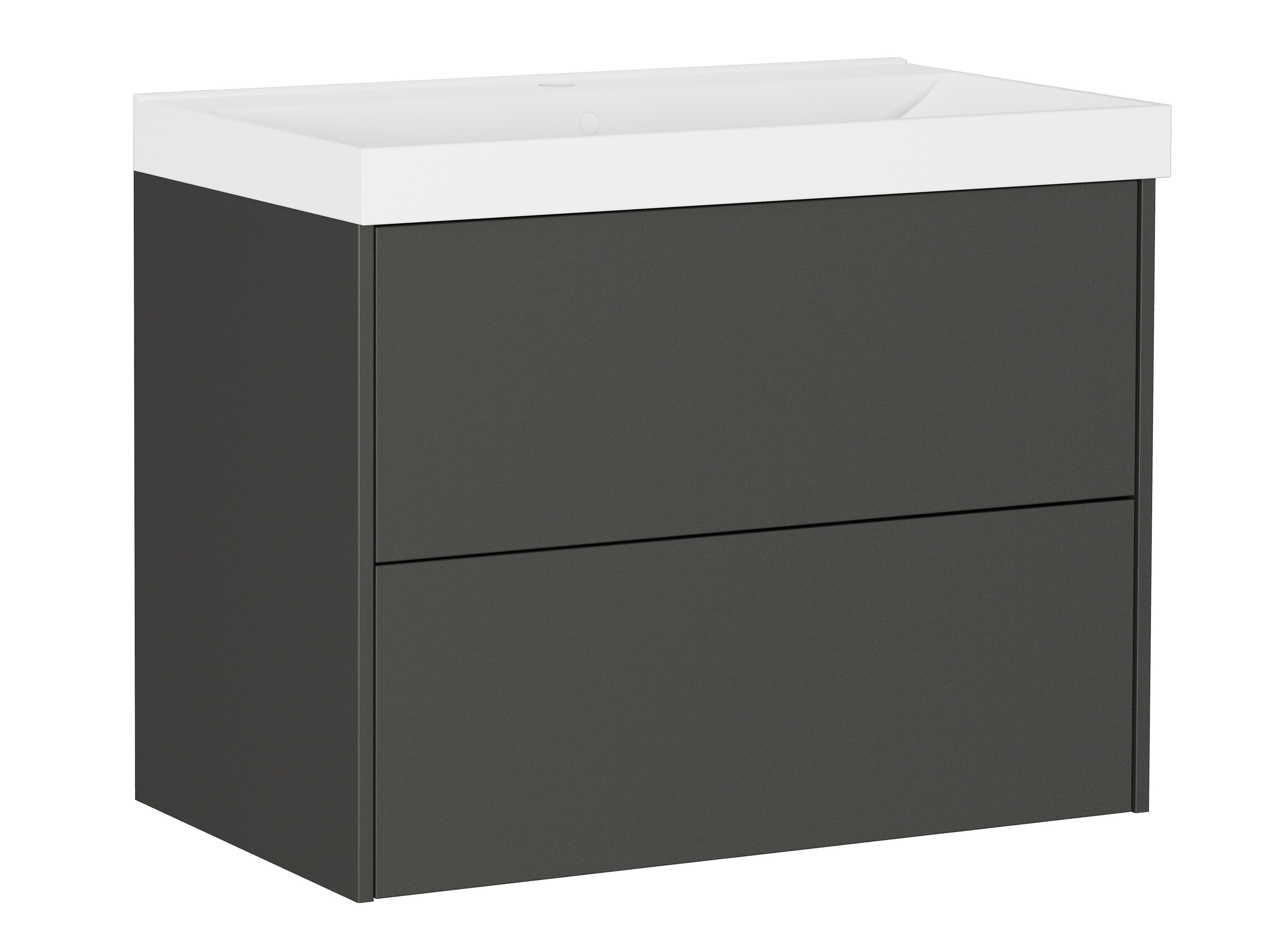 Viseći kupatilski element za lavabo Sacramento 525 (Graphite)