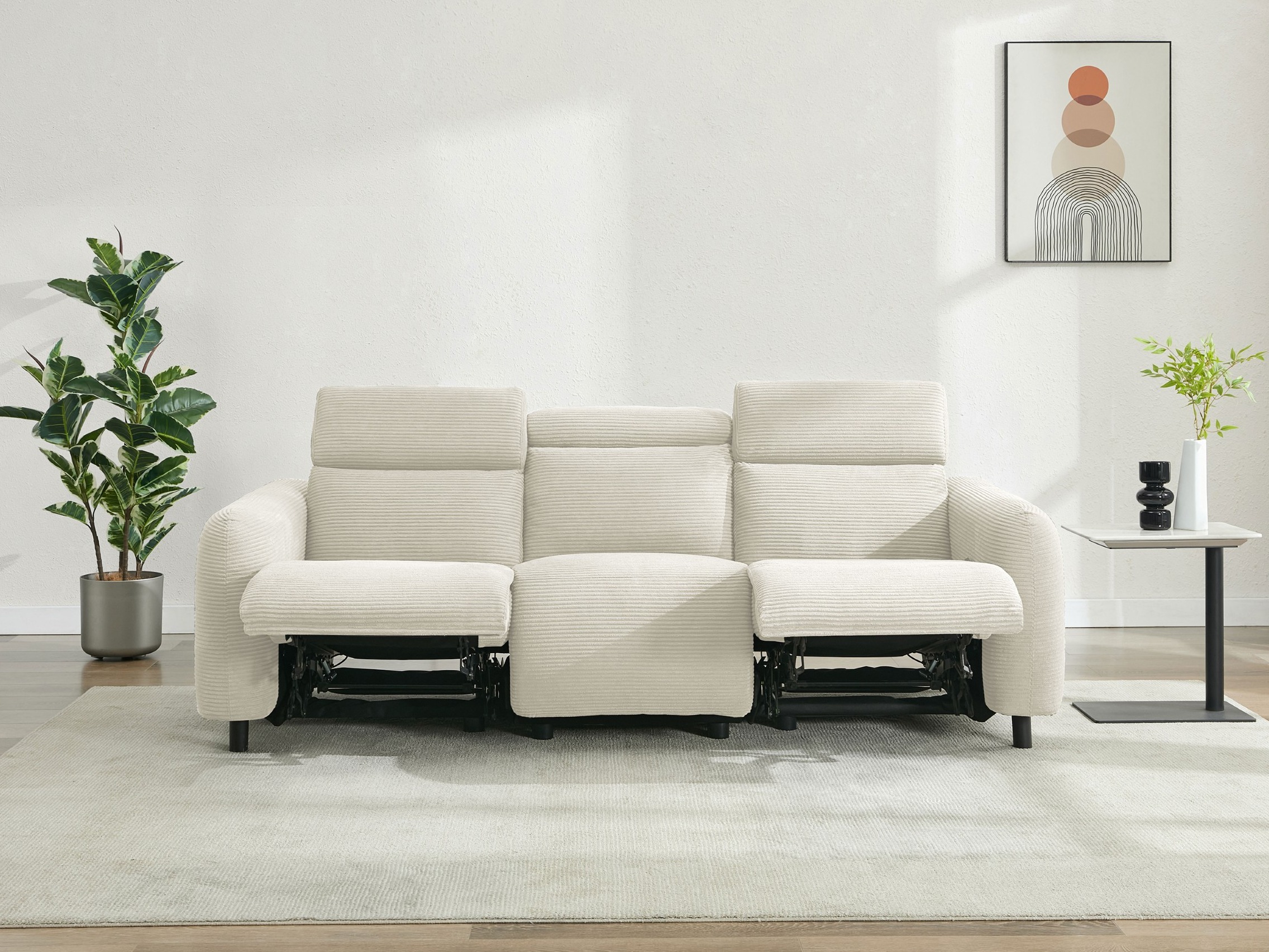 Relaks sofa Revbena 106 (Krem)