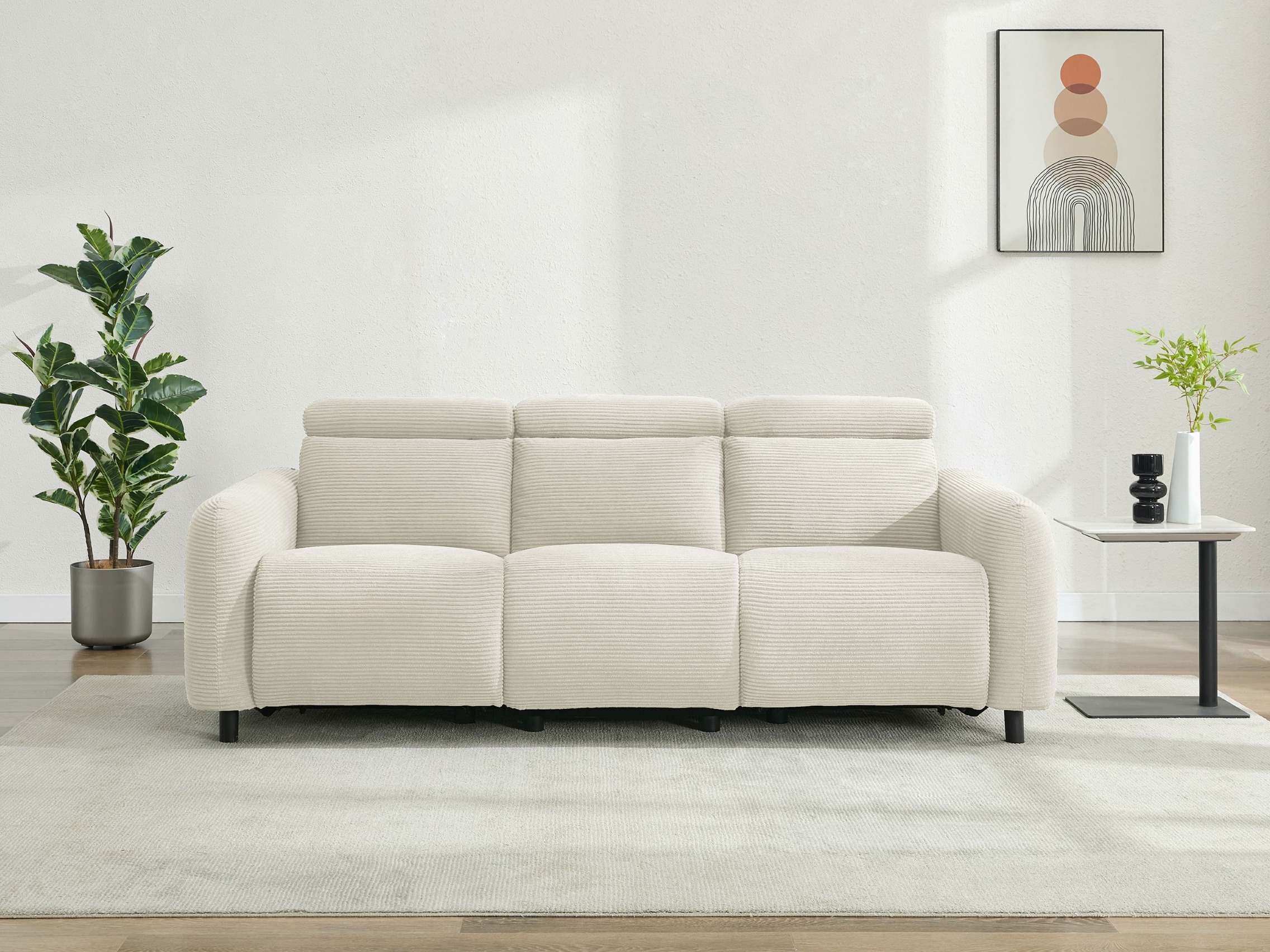 Relaks sofa Revbena 106 (Krem)