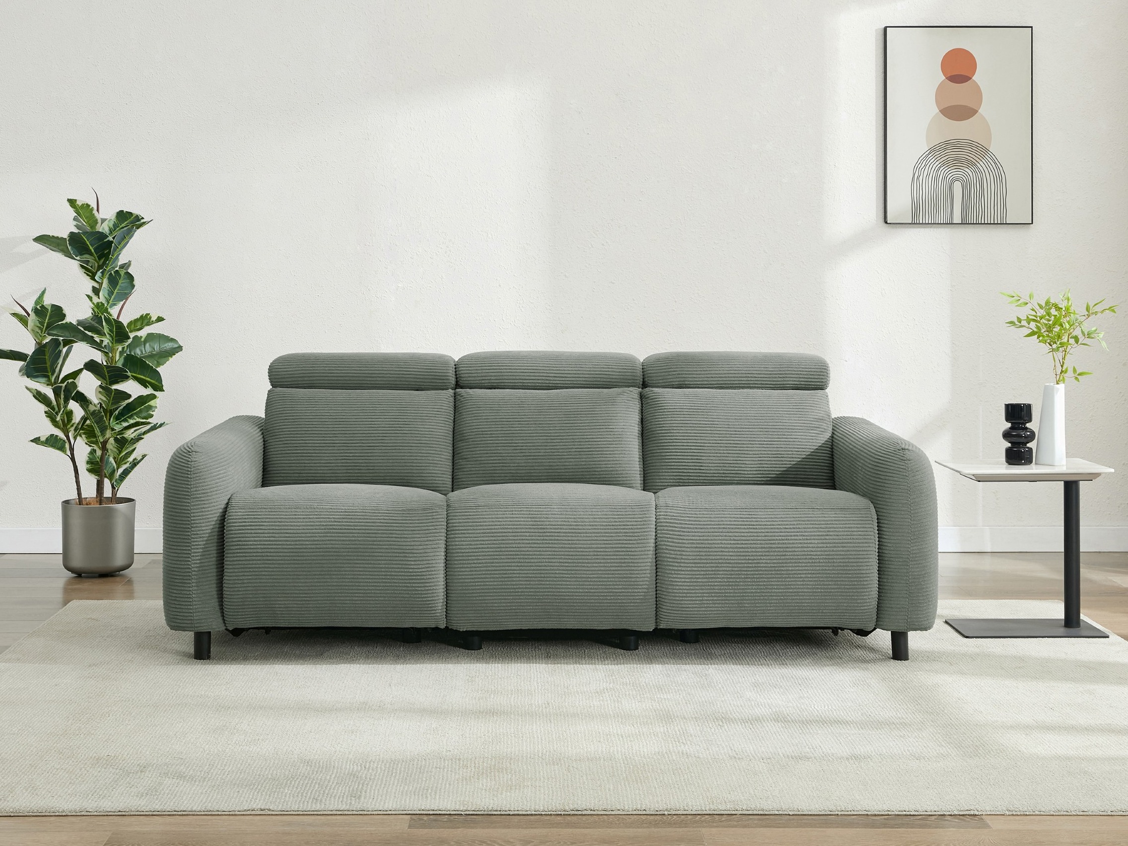 Relaks sofa Revbena 106 (Sivo)