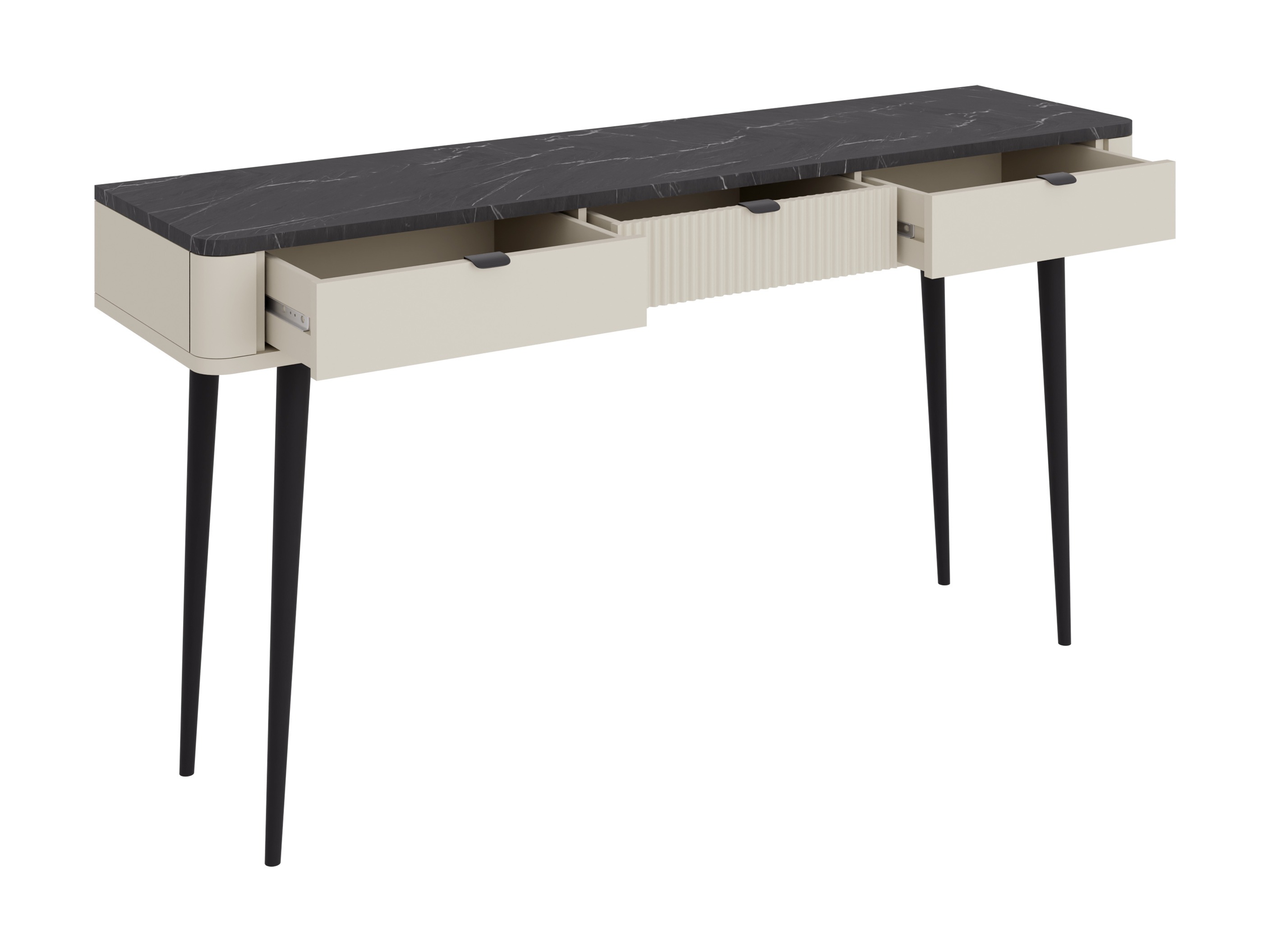 Set za kućnu kancelariju Lufela 123 (Kašmir + Sivi mermer)