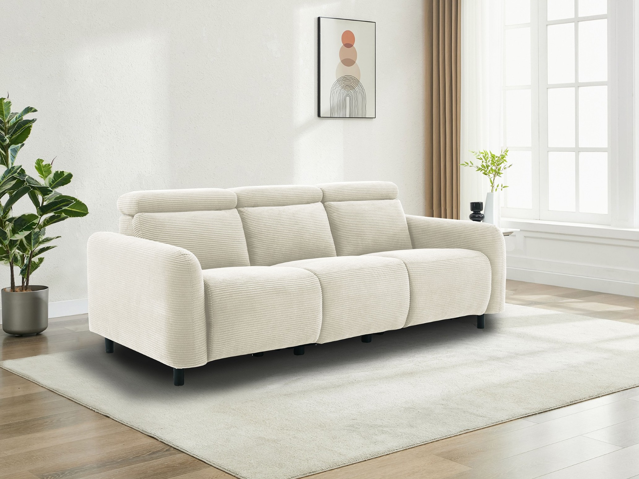 Relaks sofa Denton 1512 (Krem)