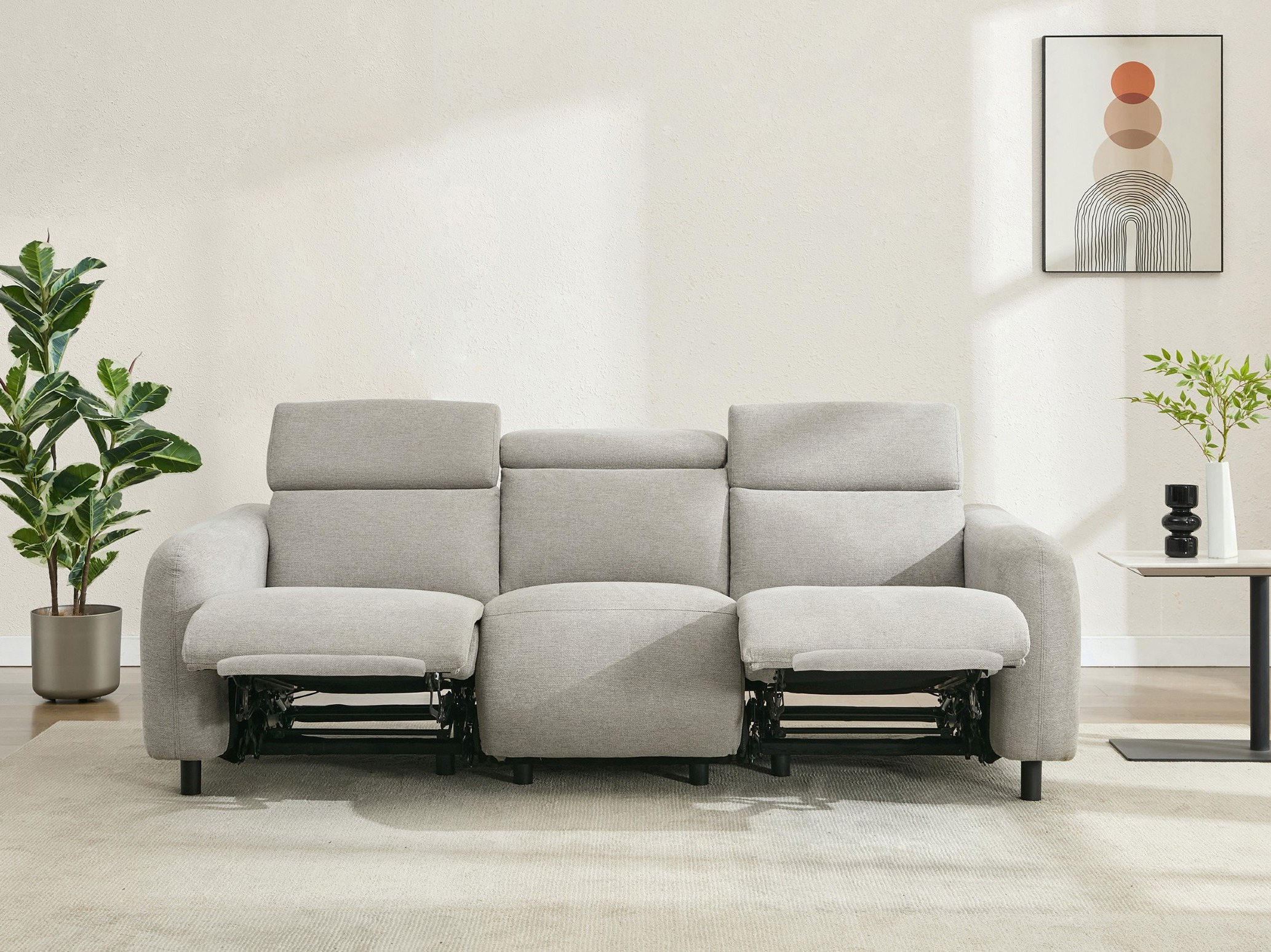 Relaks sofa Denton 1512 (Svetloosiva)