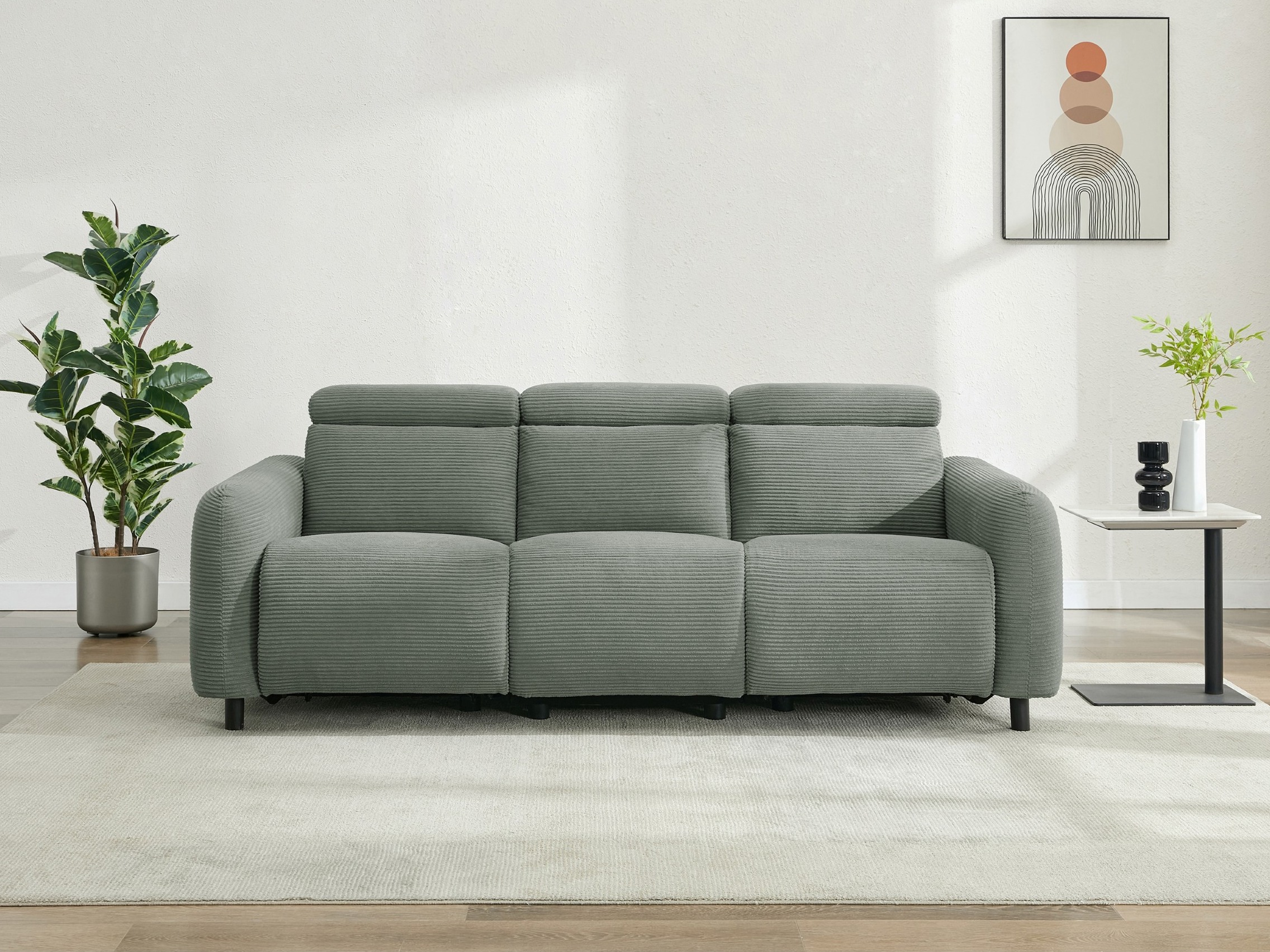 Relaks sofa Revbena 105 (Sivo)
