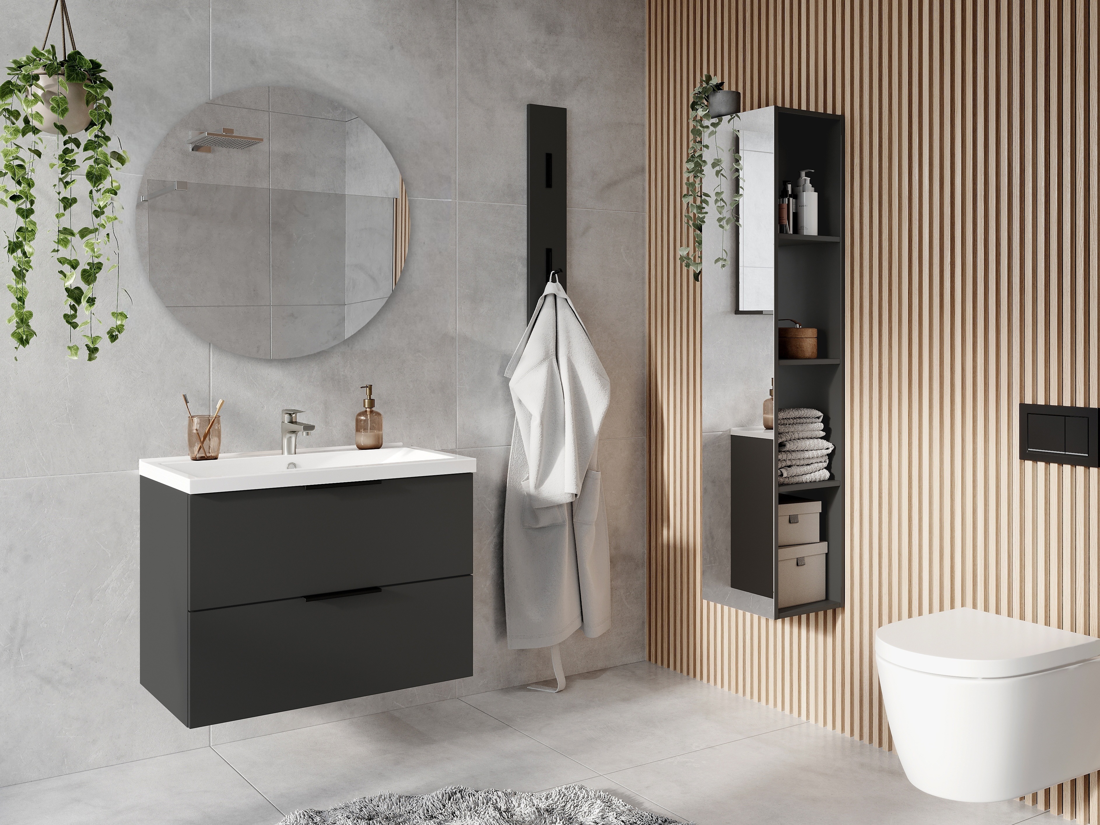 Viseći kupatilski element za lavabo Temeli 111