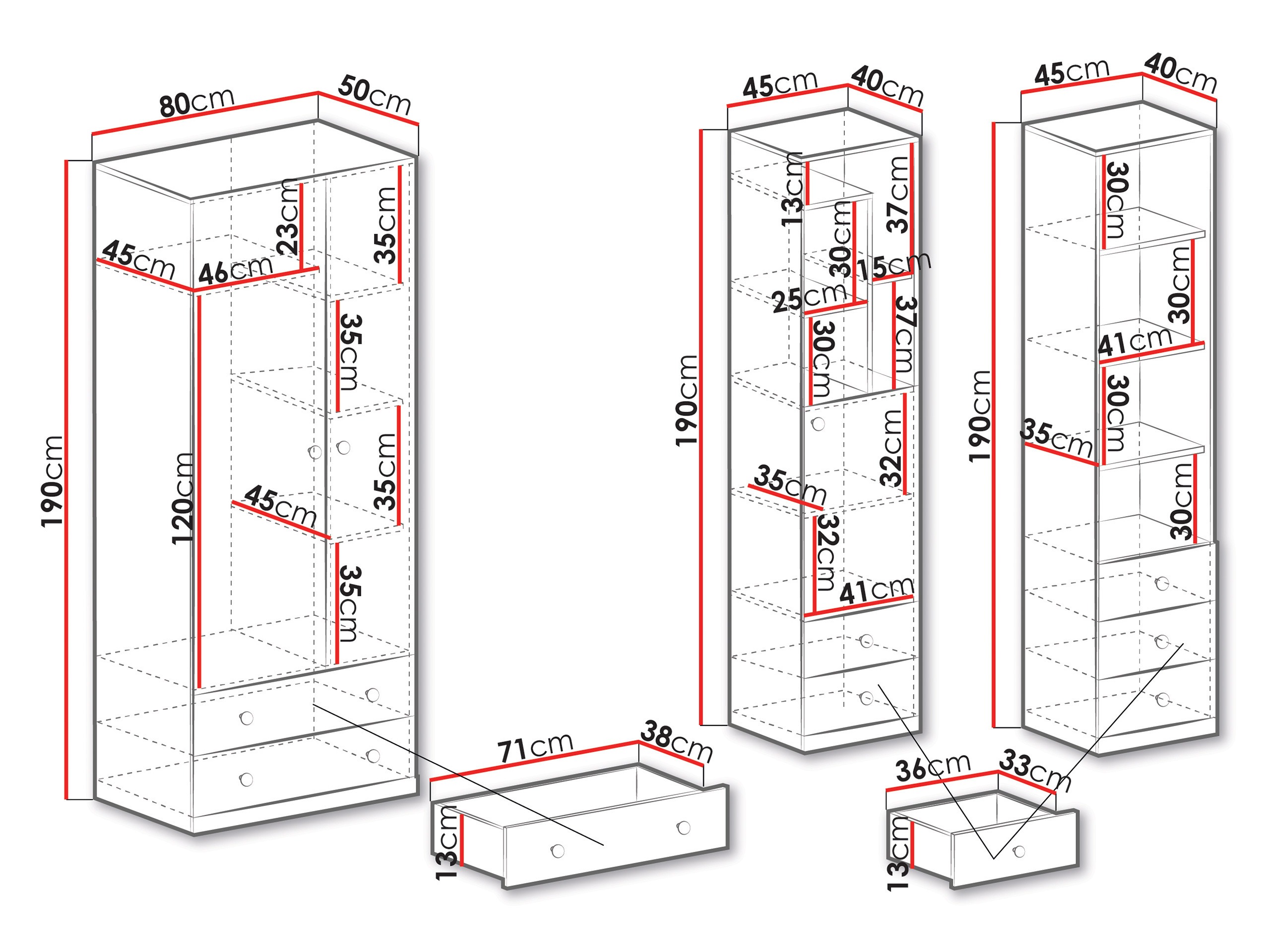 Set nameštaja Tesmonu 120