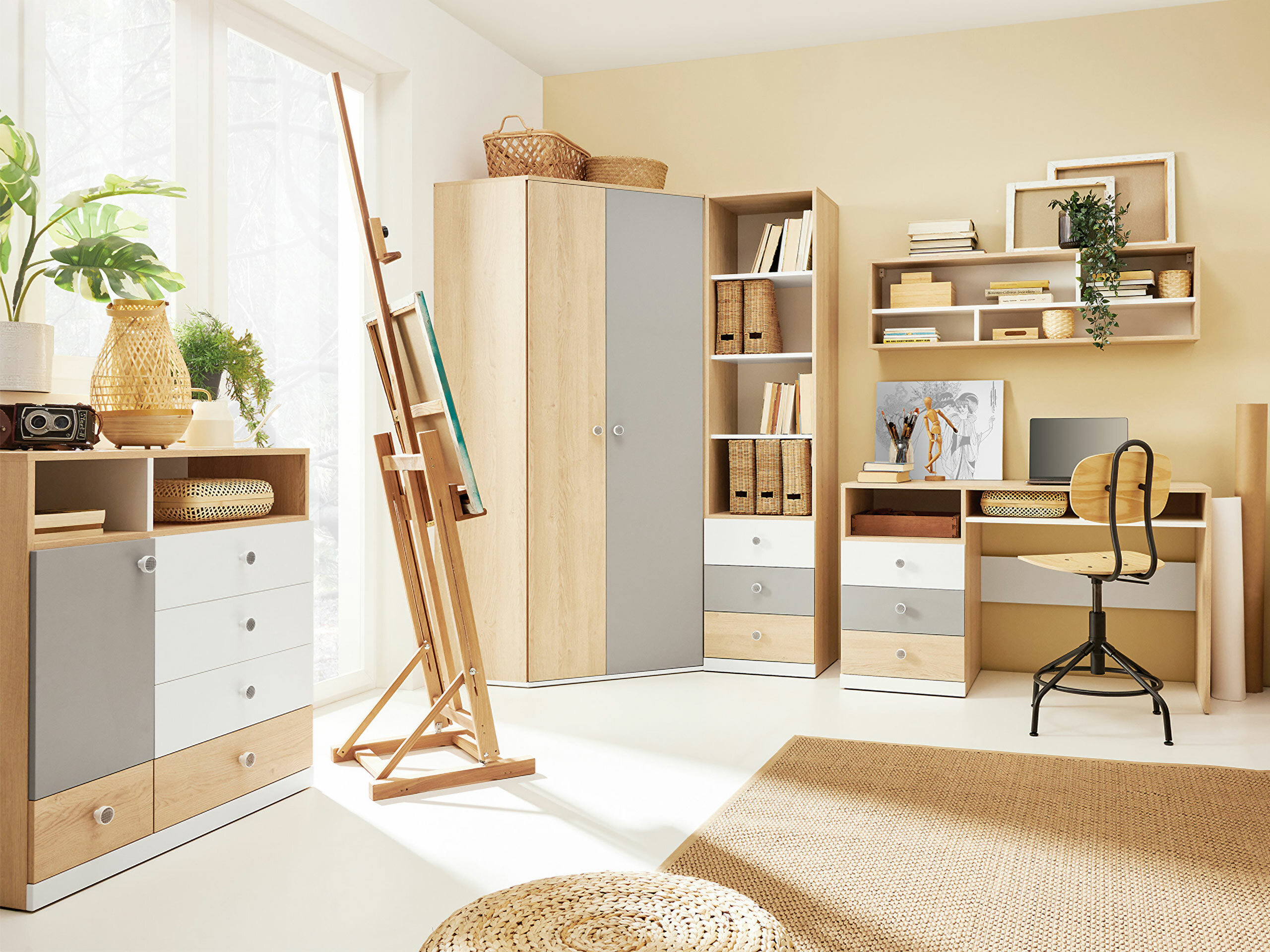 Ugaoni ormar Omaha R119