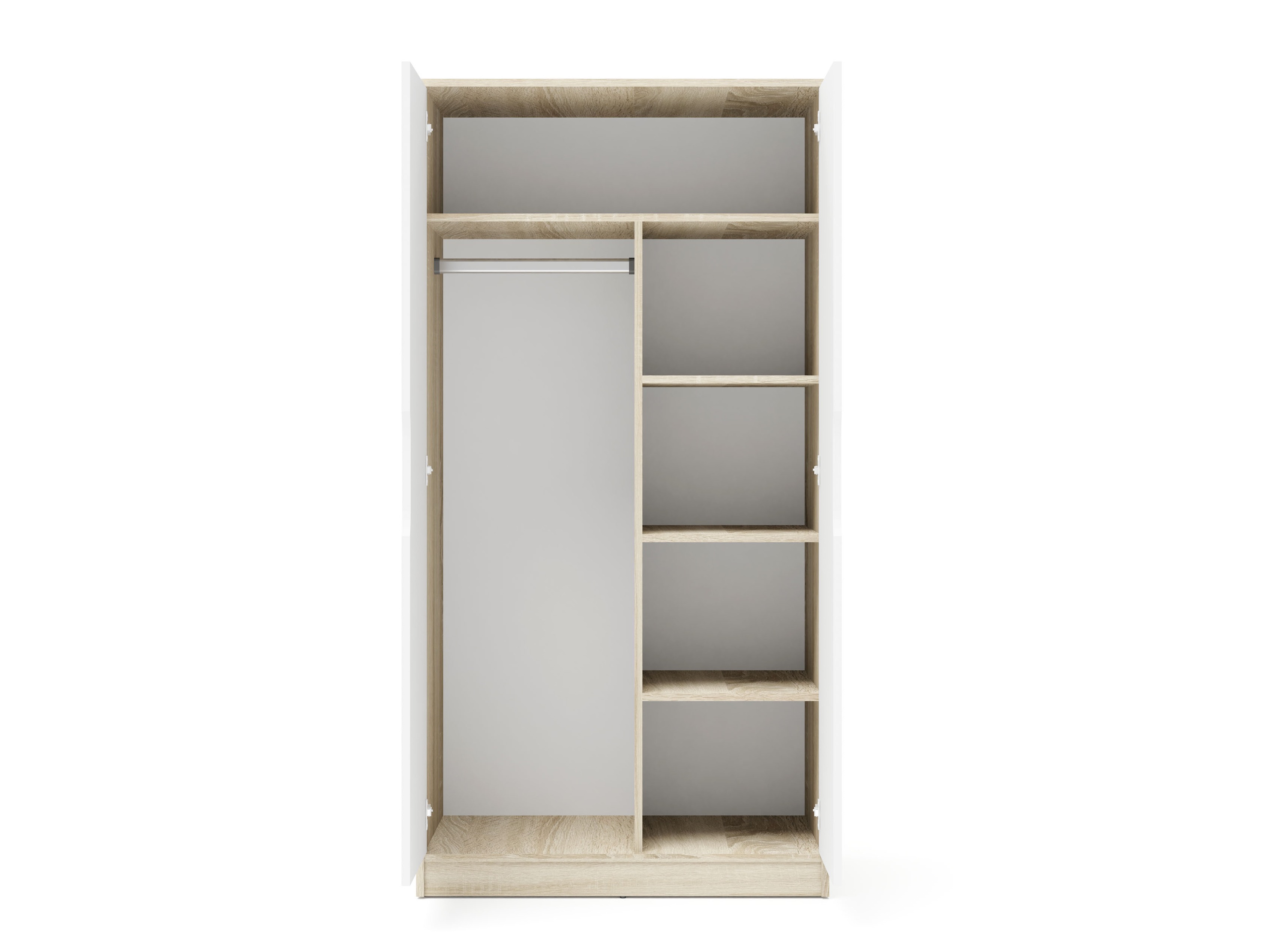 Dečija soba Elitenu 104 (Sonoma hrast + Belo)