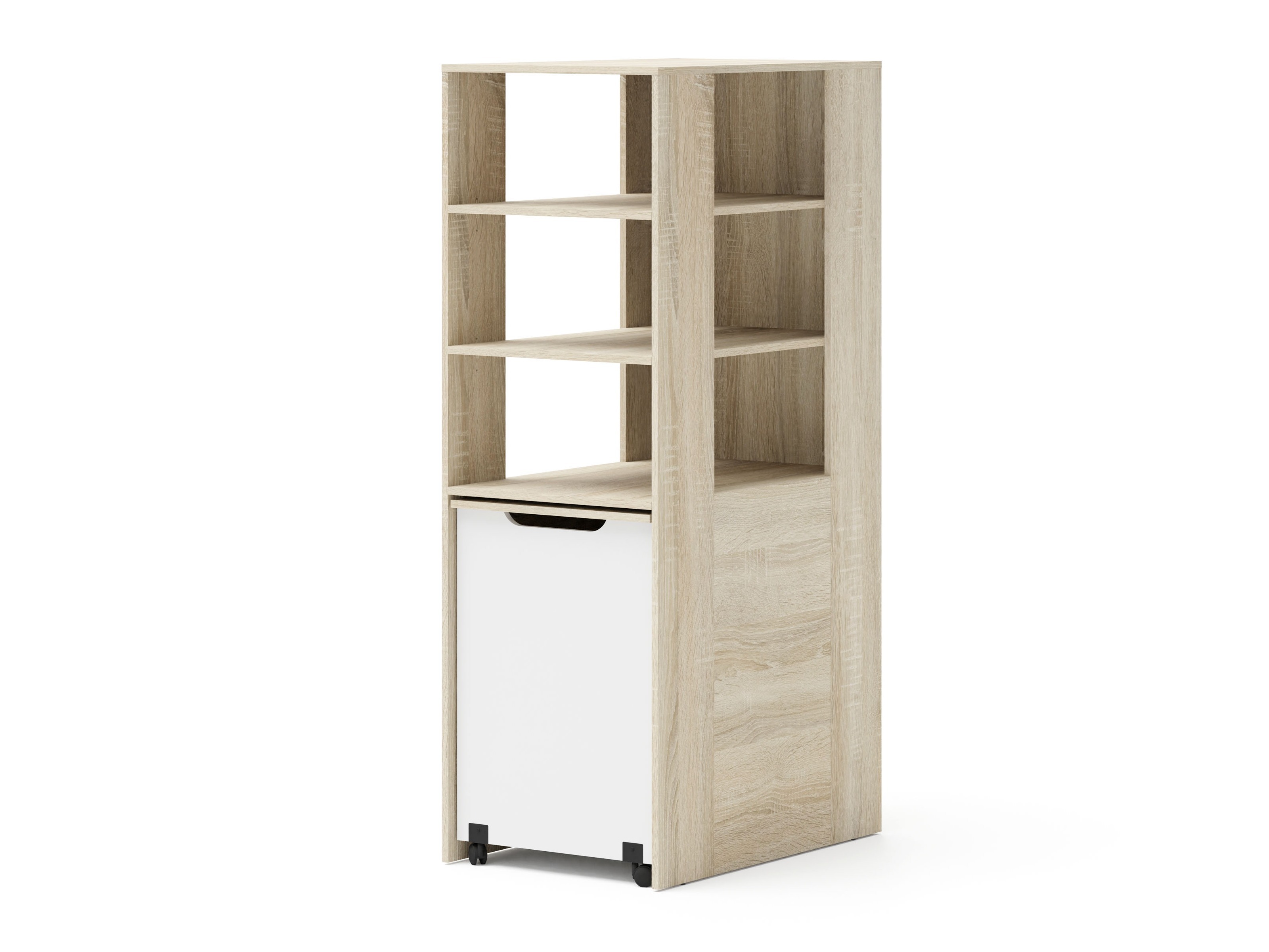 Dečija soba Elitenu 105 (Sonoma hrast + Belo)